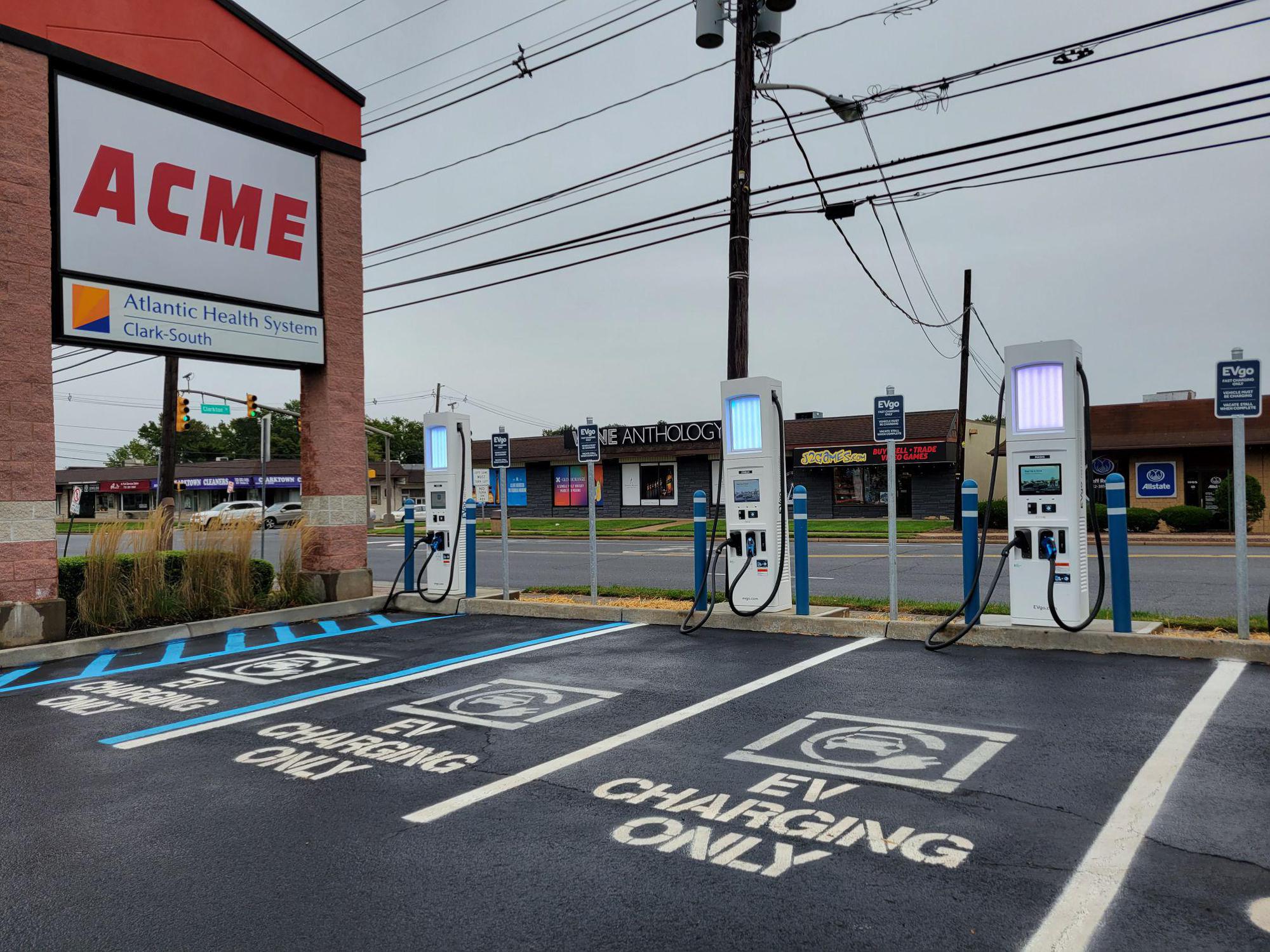 ACME Markets Clark Clark, NJ EV Station