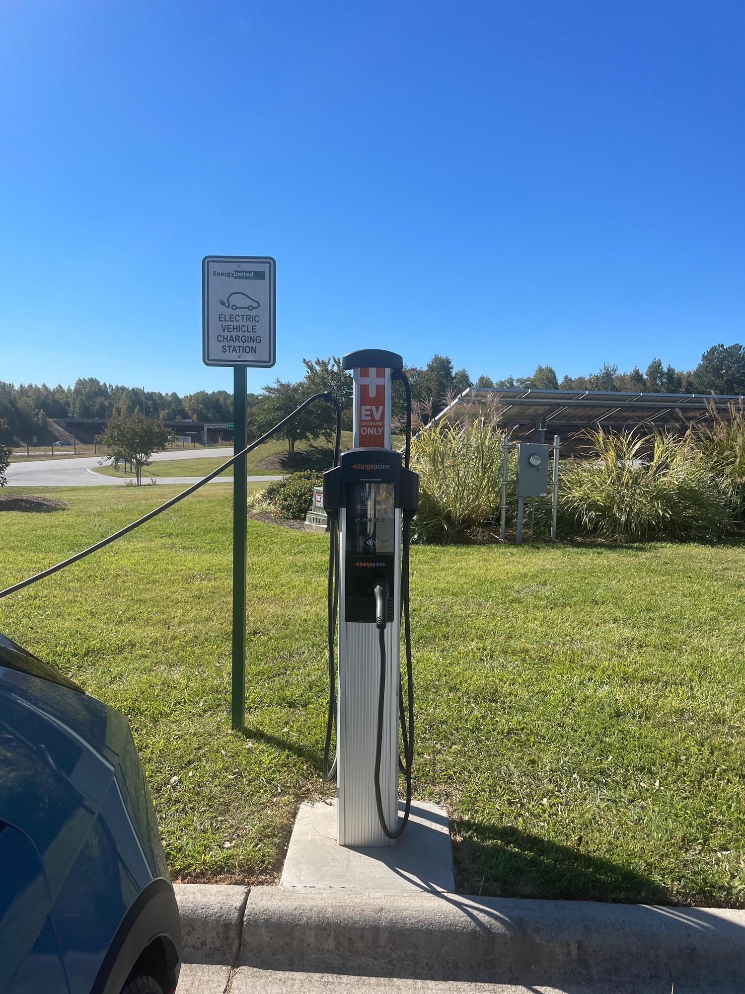 EnergyUnited Lexington, NC EV Station