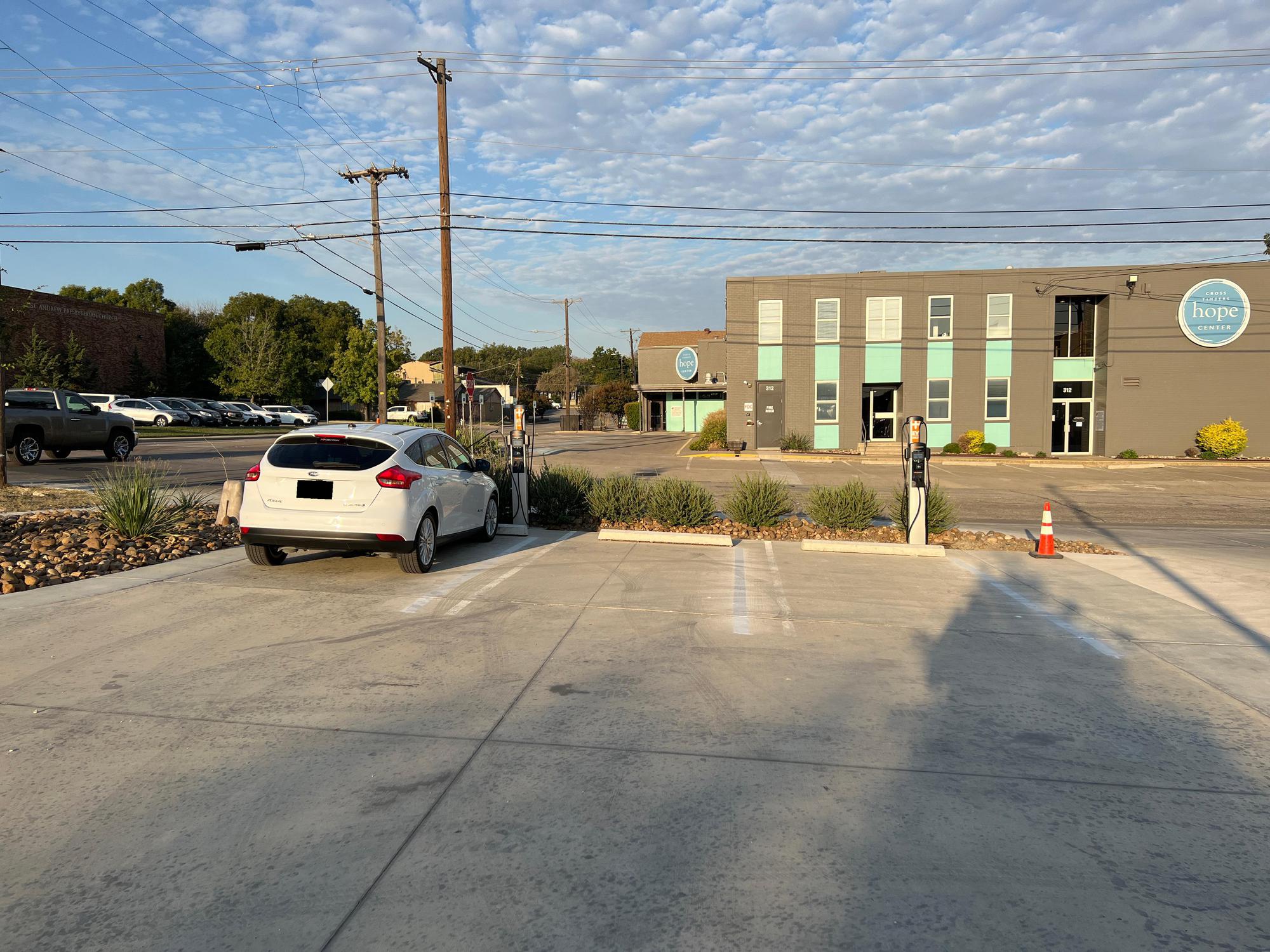 Denton Development Services Lot Denton, TX EV Station