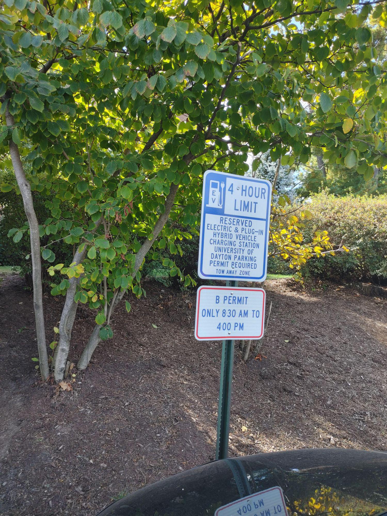 University Of Dayton B Lot Dayton, OH EV Station