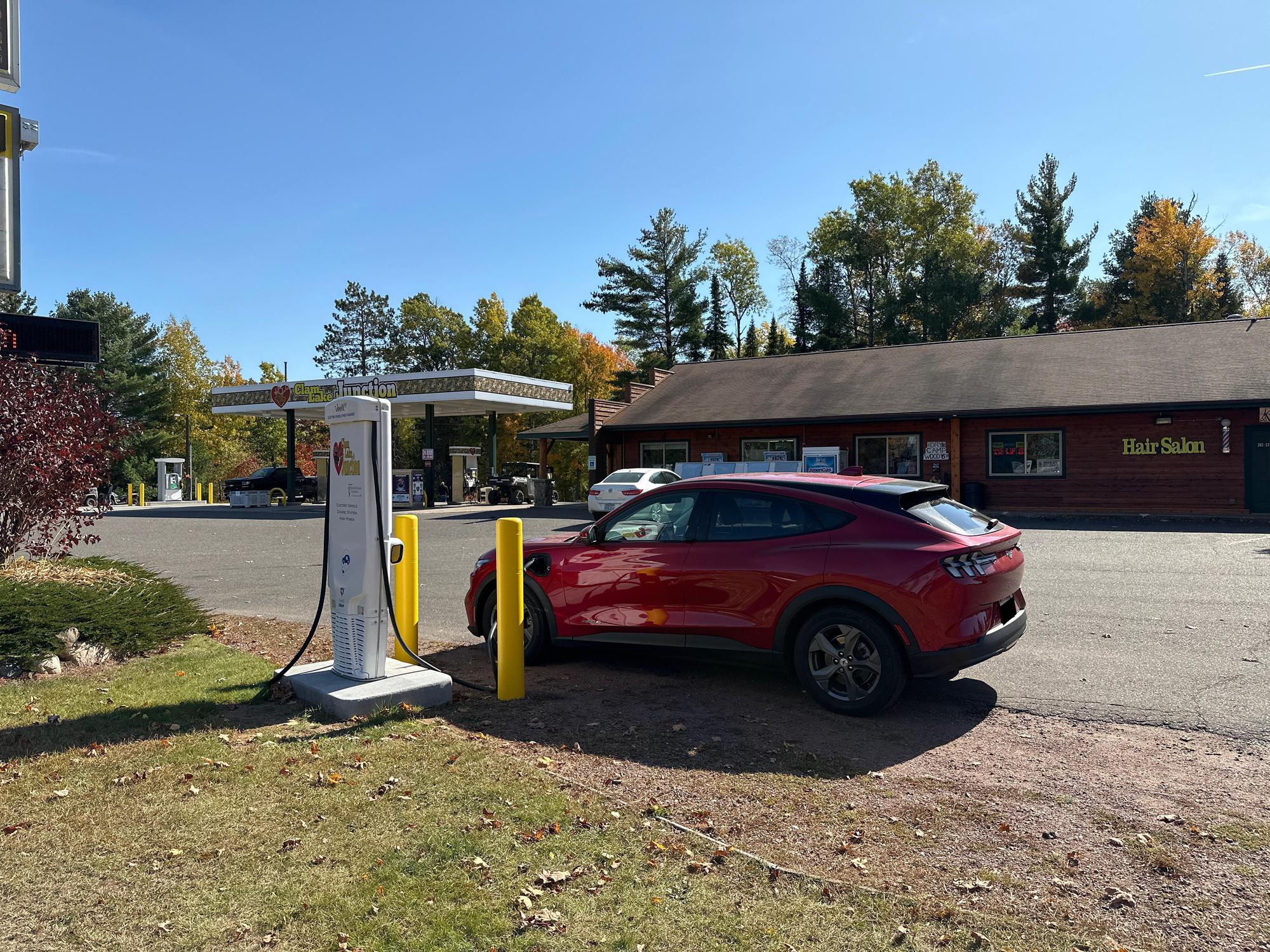 Clam Lake Junction Clam Lake, WI EV Station