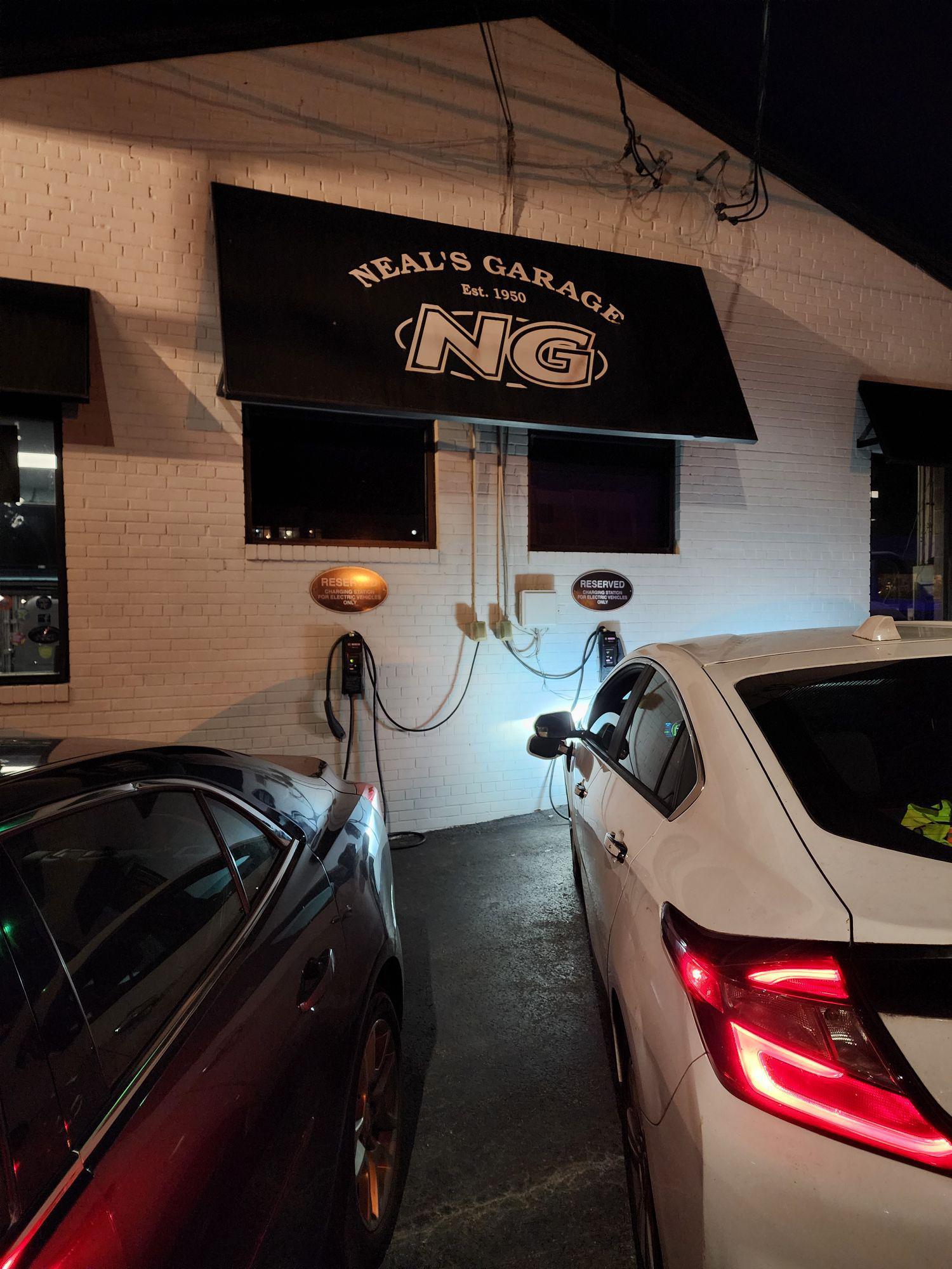 Neal's Garage Durham, NC EV Station