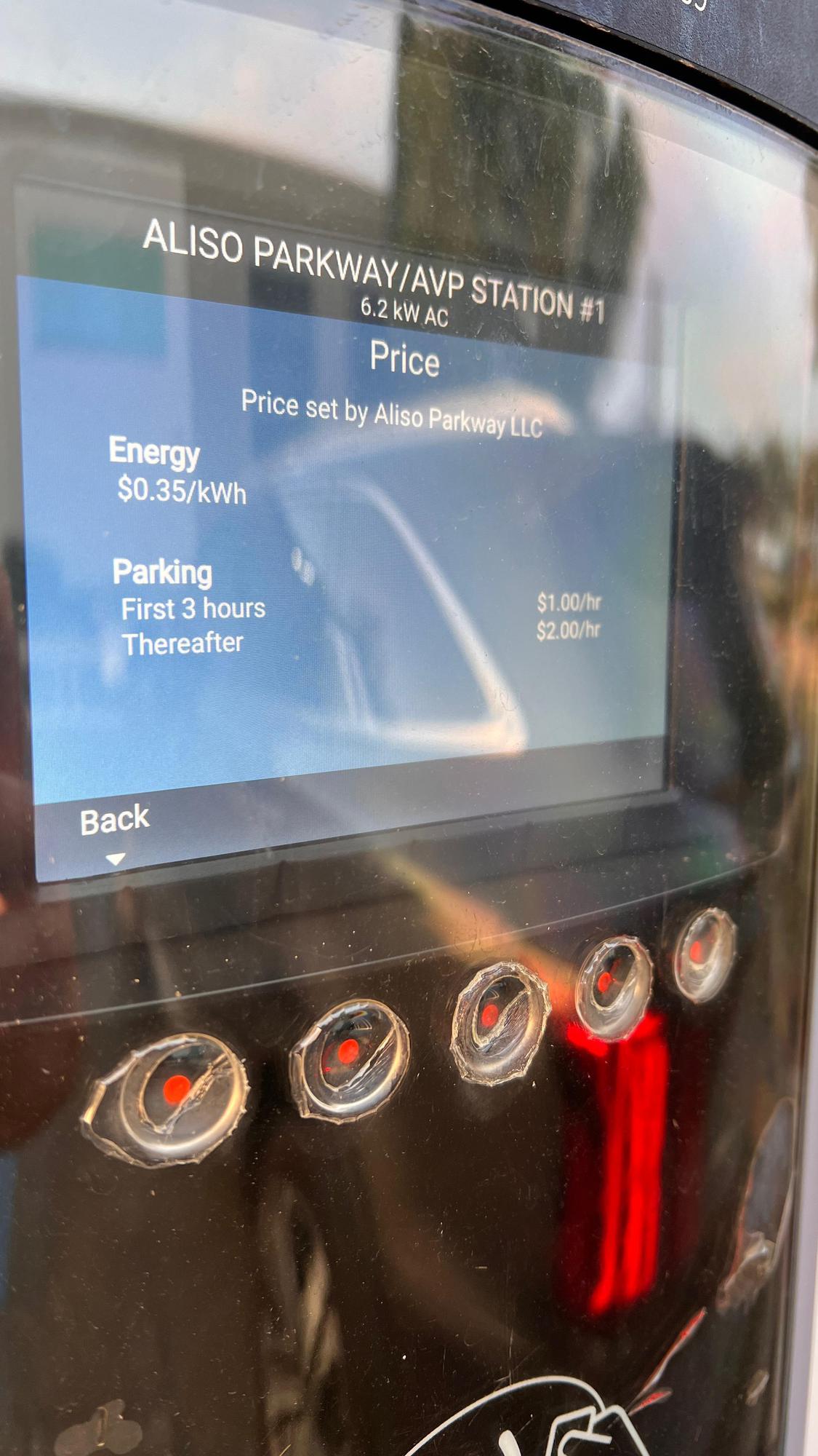 ALISO PARKWAY AVP STATION 1 Aliso Viejo, CA EV Station