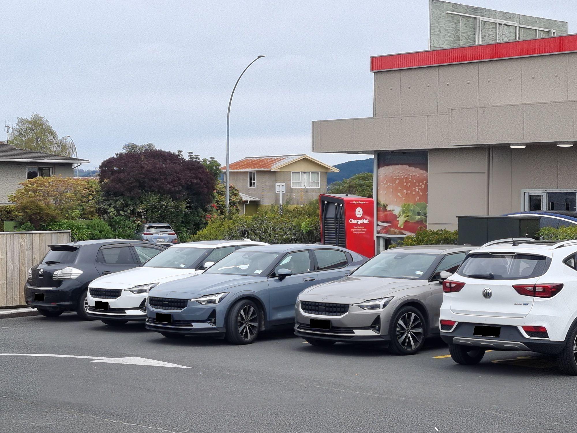 Robert St Parking Lot Taupō, Waikato EV Station