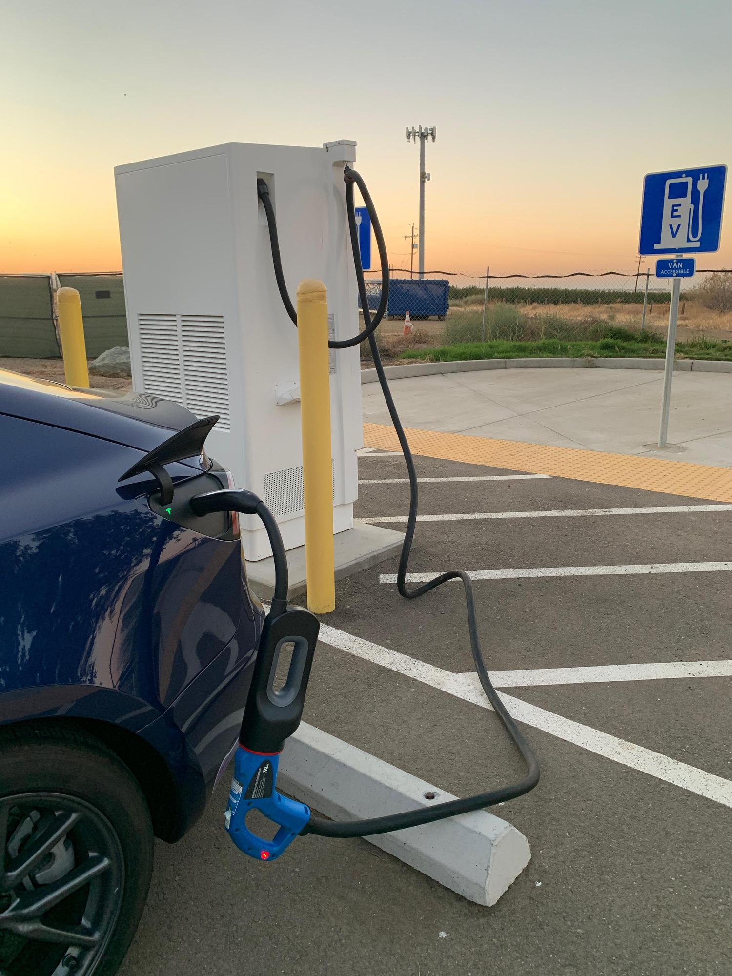 Westley Rest Area Northbound Manteca, CA EV Station