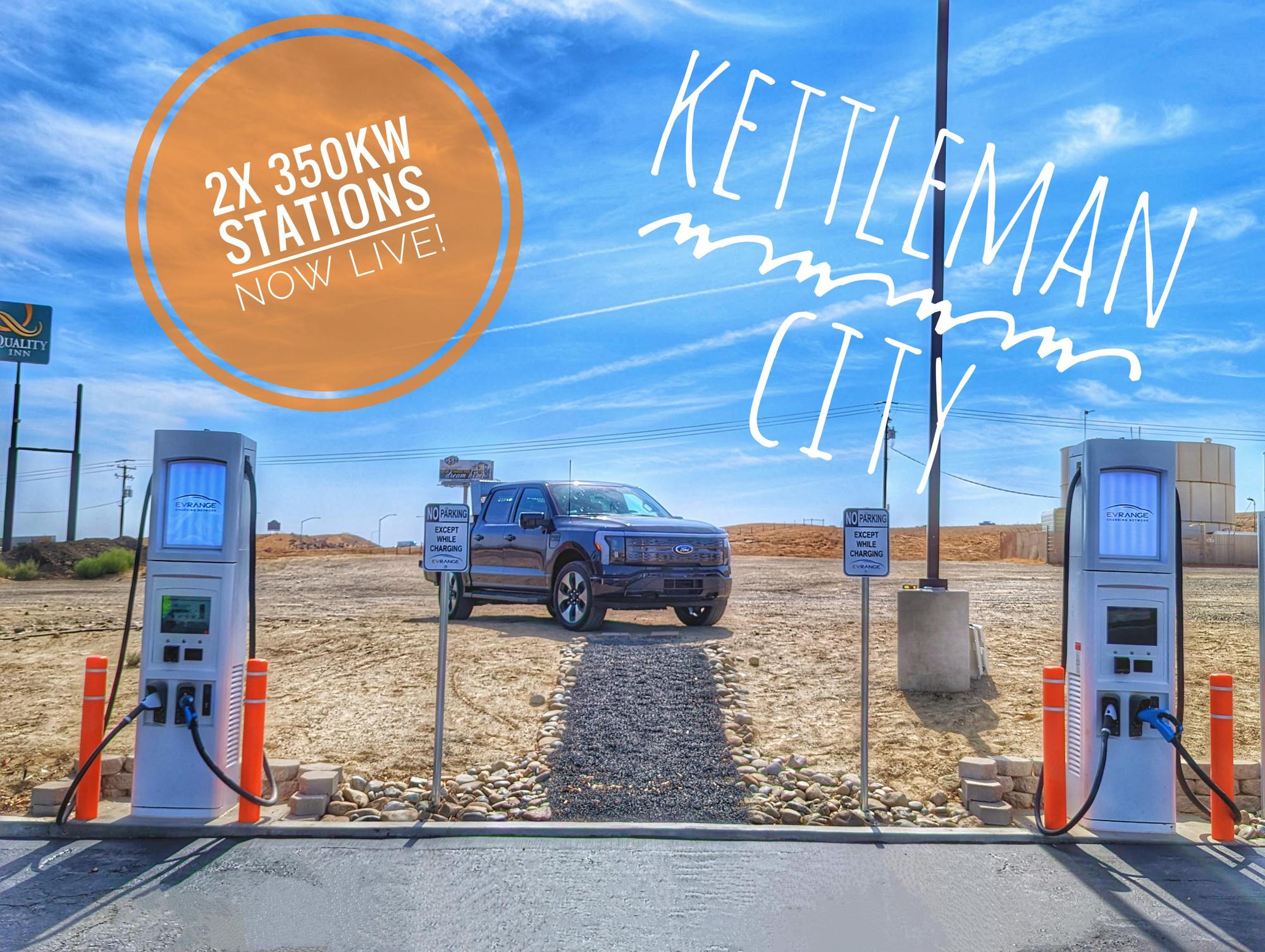 Quality Inn Kettleman Kettleman City, CA EV Station