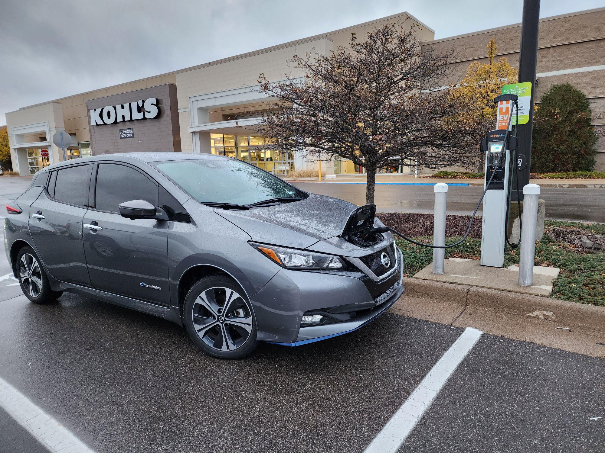 Kohl's Woodhaven, MI EV Station