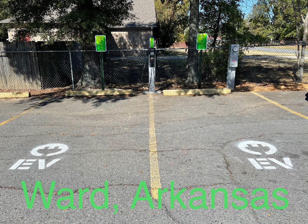Ward Police Department Ward, AR EV Station