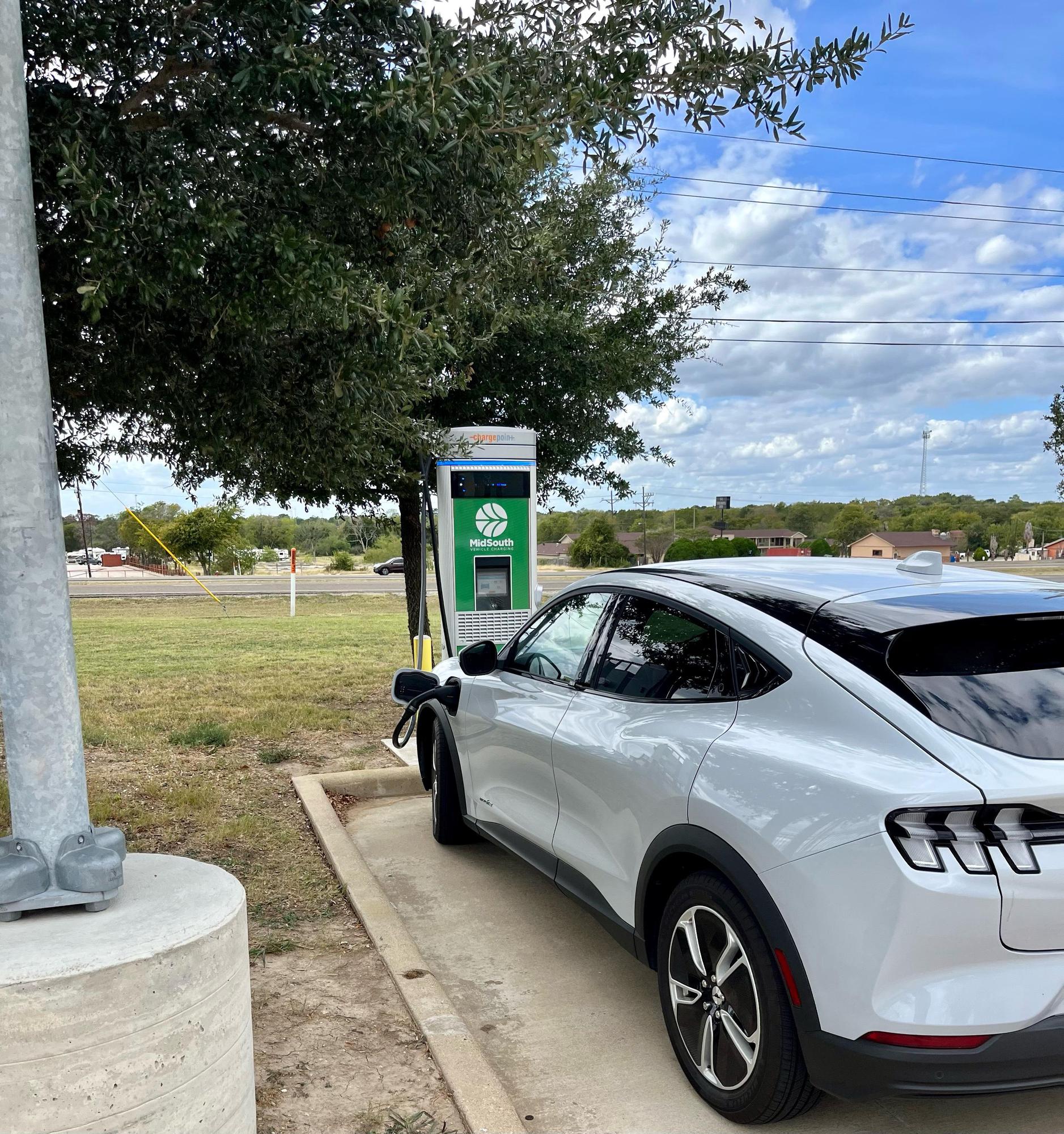 FREE MidSouth Electric Coop Navasota, TX EV Station