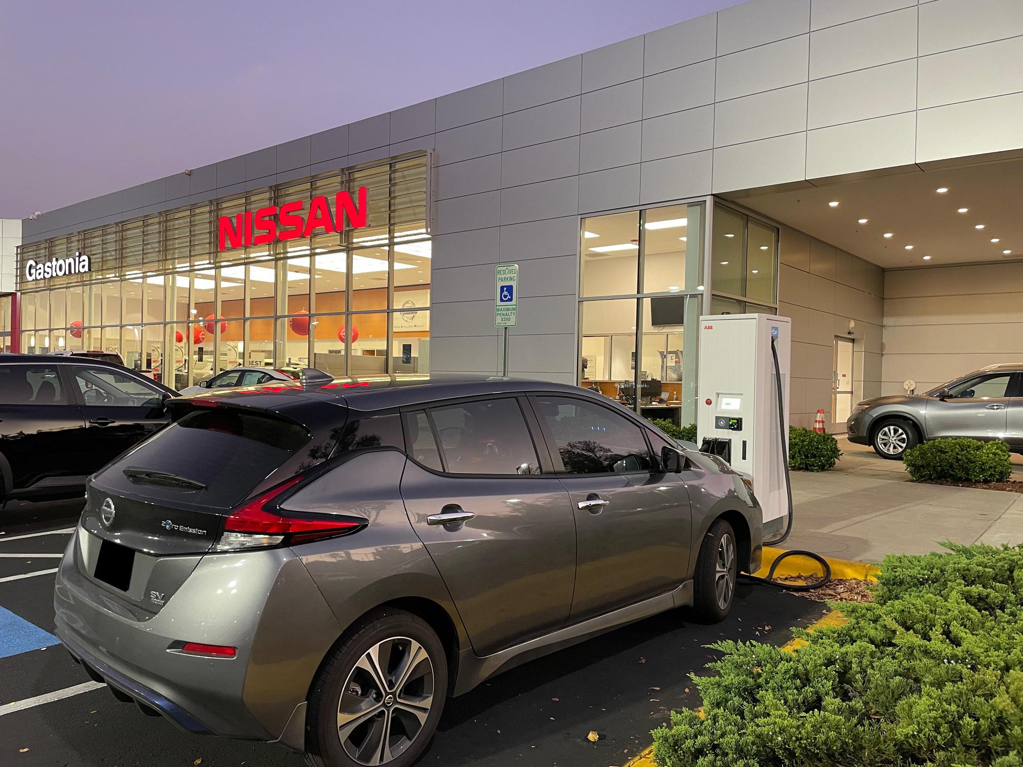 Gastonia Nissan Gastonia, NC EV Station