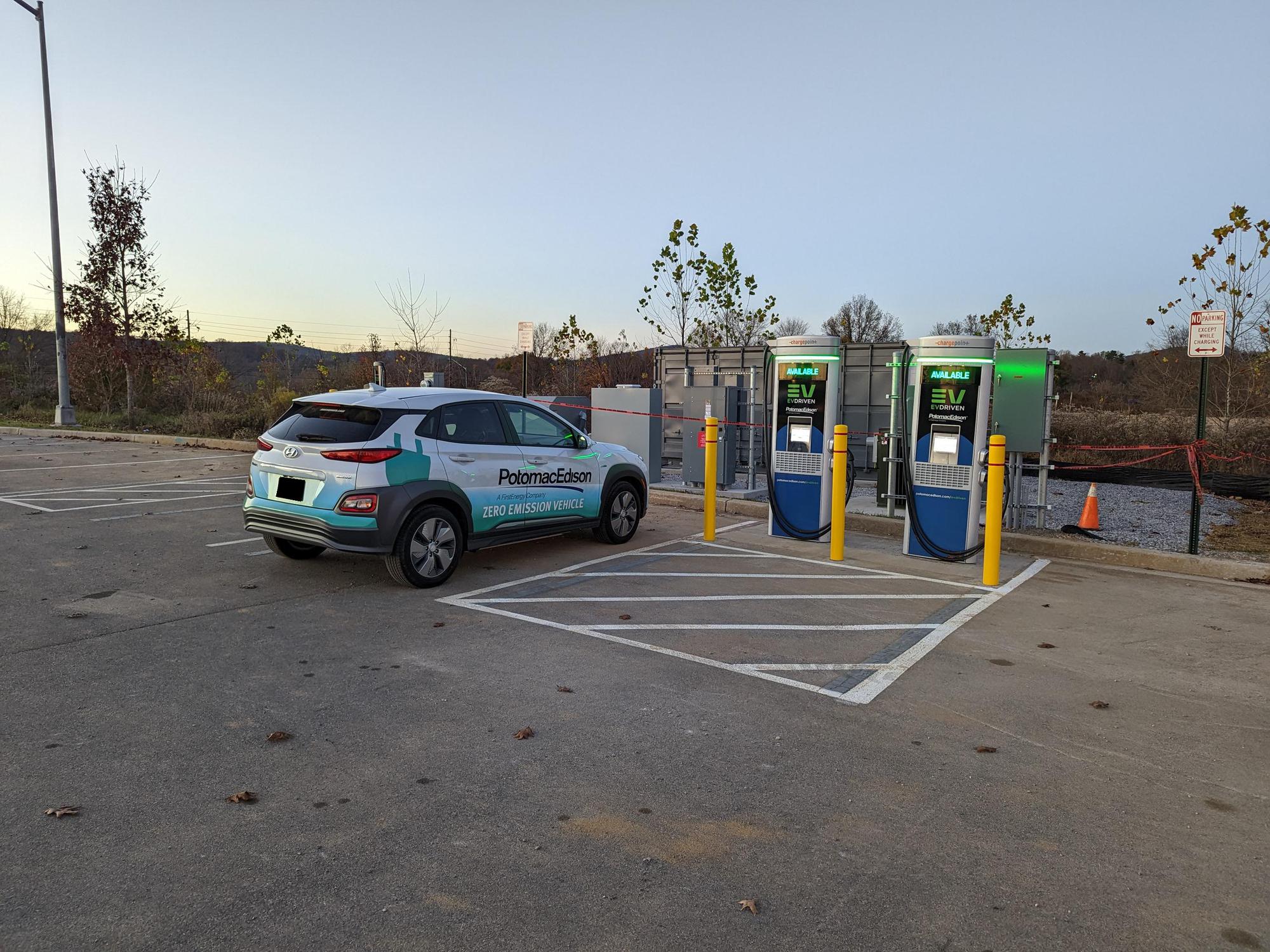 Myersville Park and Ride Myersville, MD EV Station