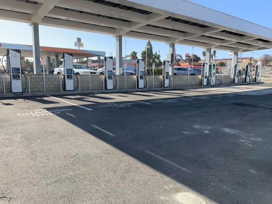 Chalios Mexican Restaurant Kettleman City, CA EV Station