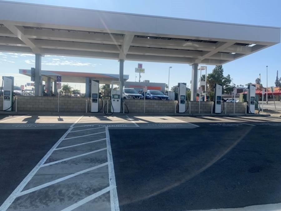 Chalios Mexican Restaurant Kettleman City, CA EV Station