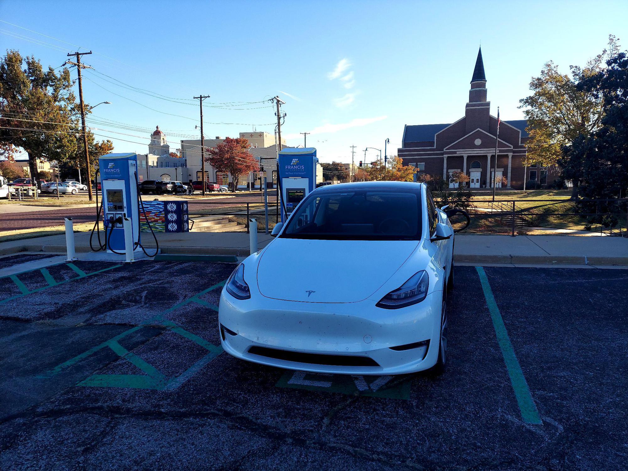 Ponca City Development Authority Ponca City, OK EV Station