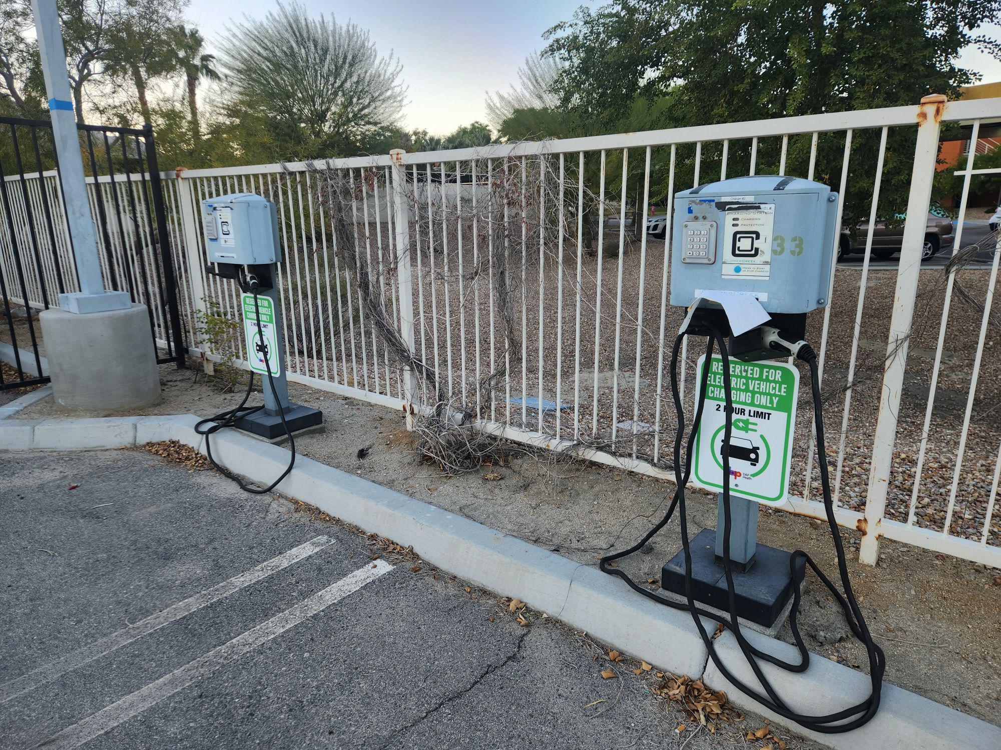 Desert AIDS Project Palm Springs, CA EV Station