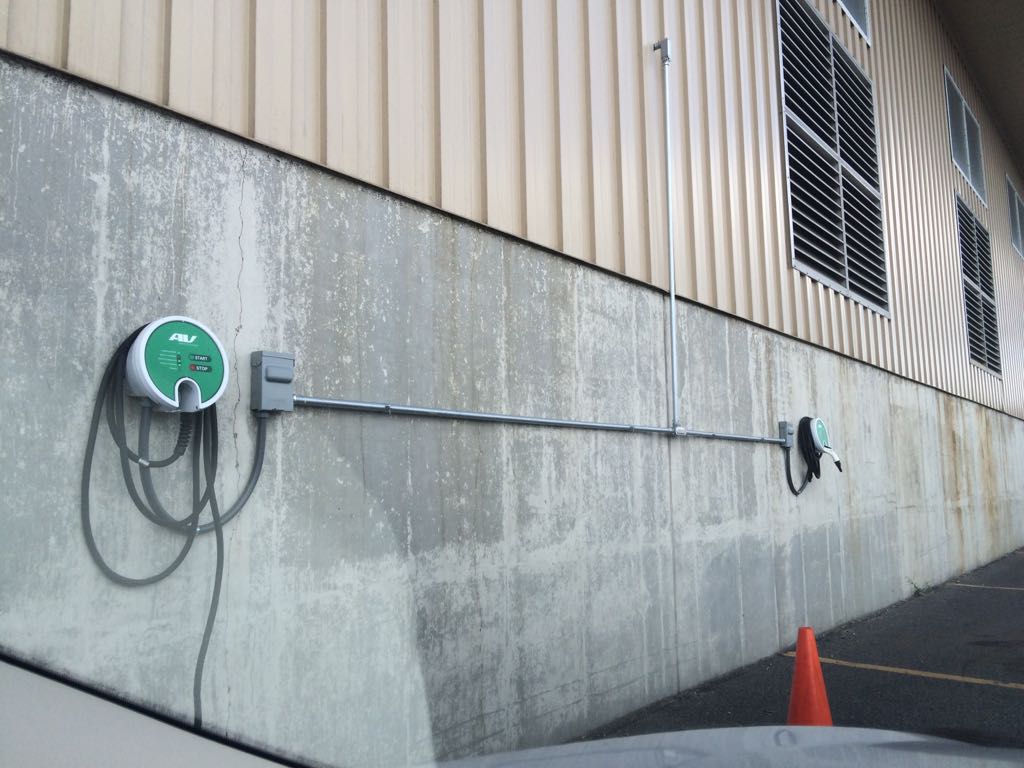 Adesa Auction Framingham, MA EV Station