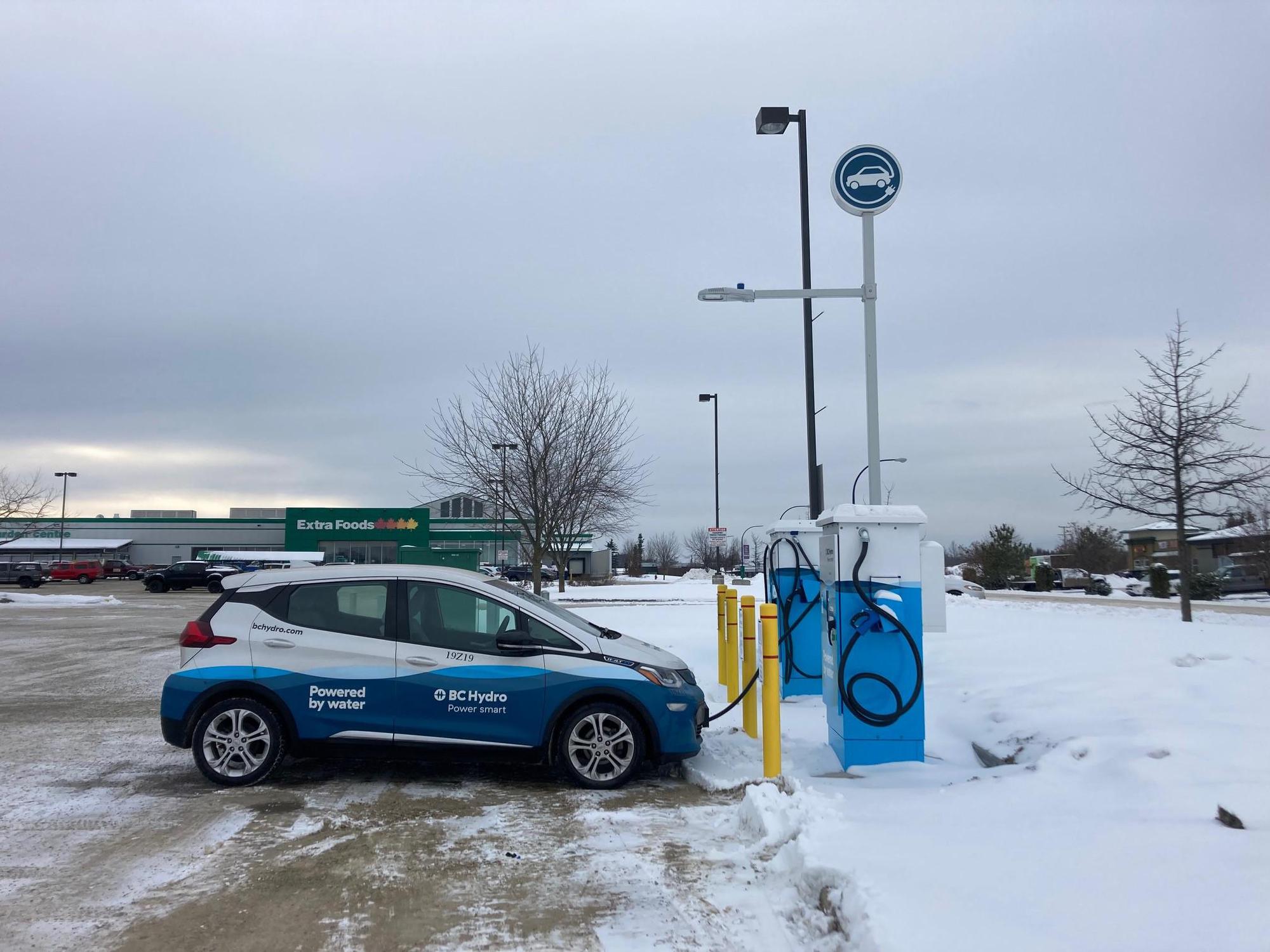 Quesnel Extra Foods Quesnel, BC EV Station