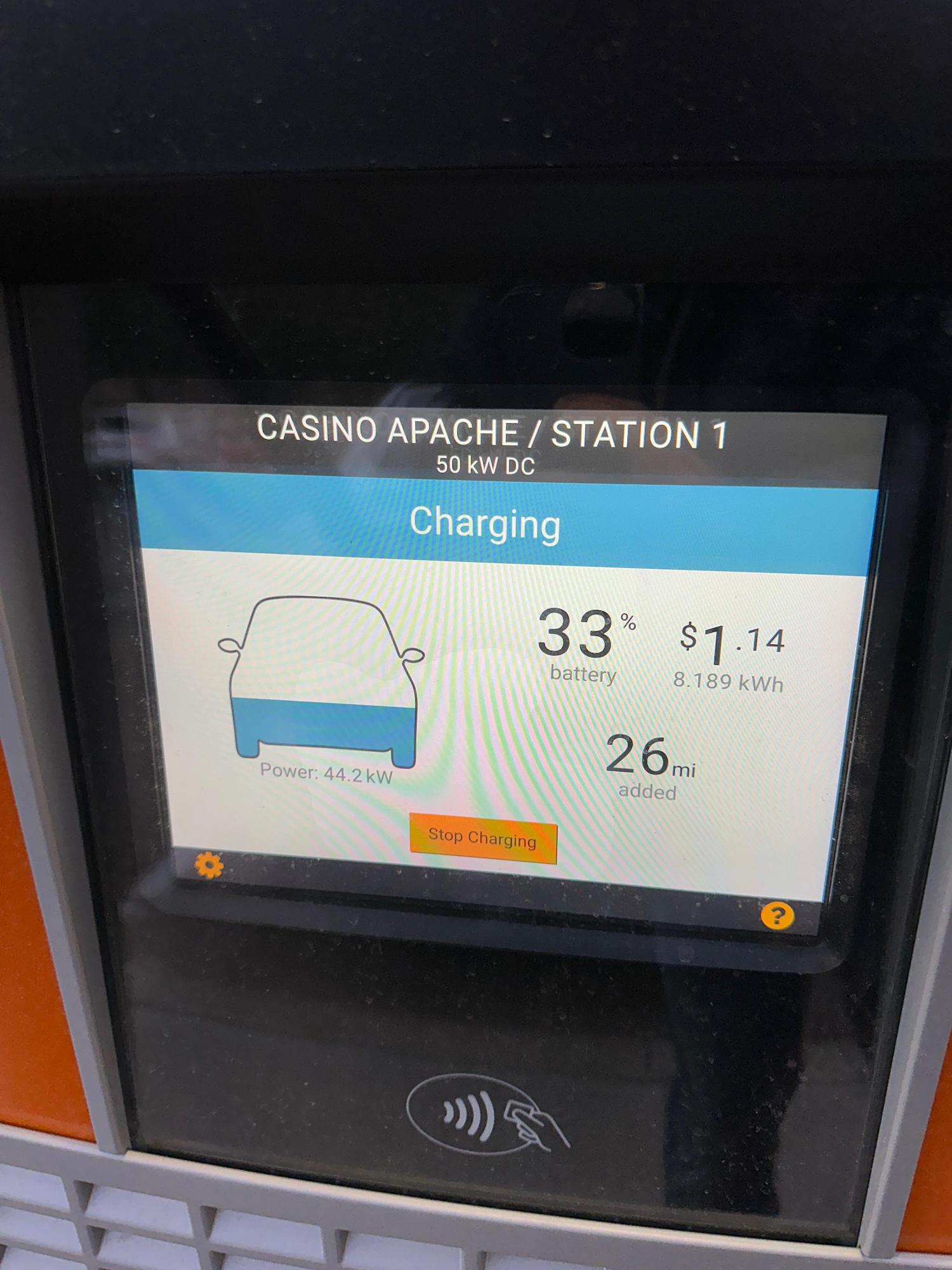 Casino Apache Travel Center Mescalero, NM EV Station