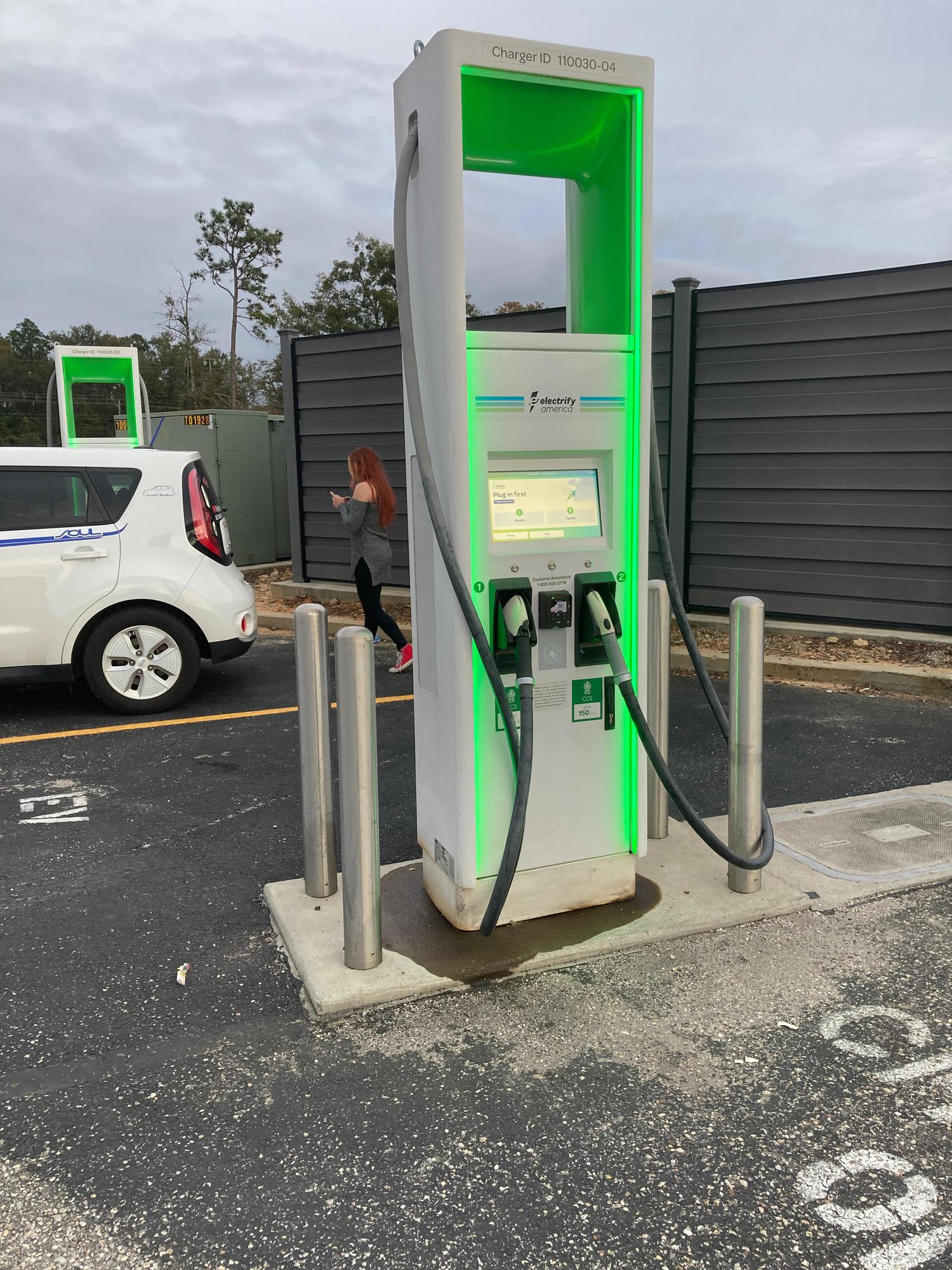 Walmart Saraland, AL EV Station