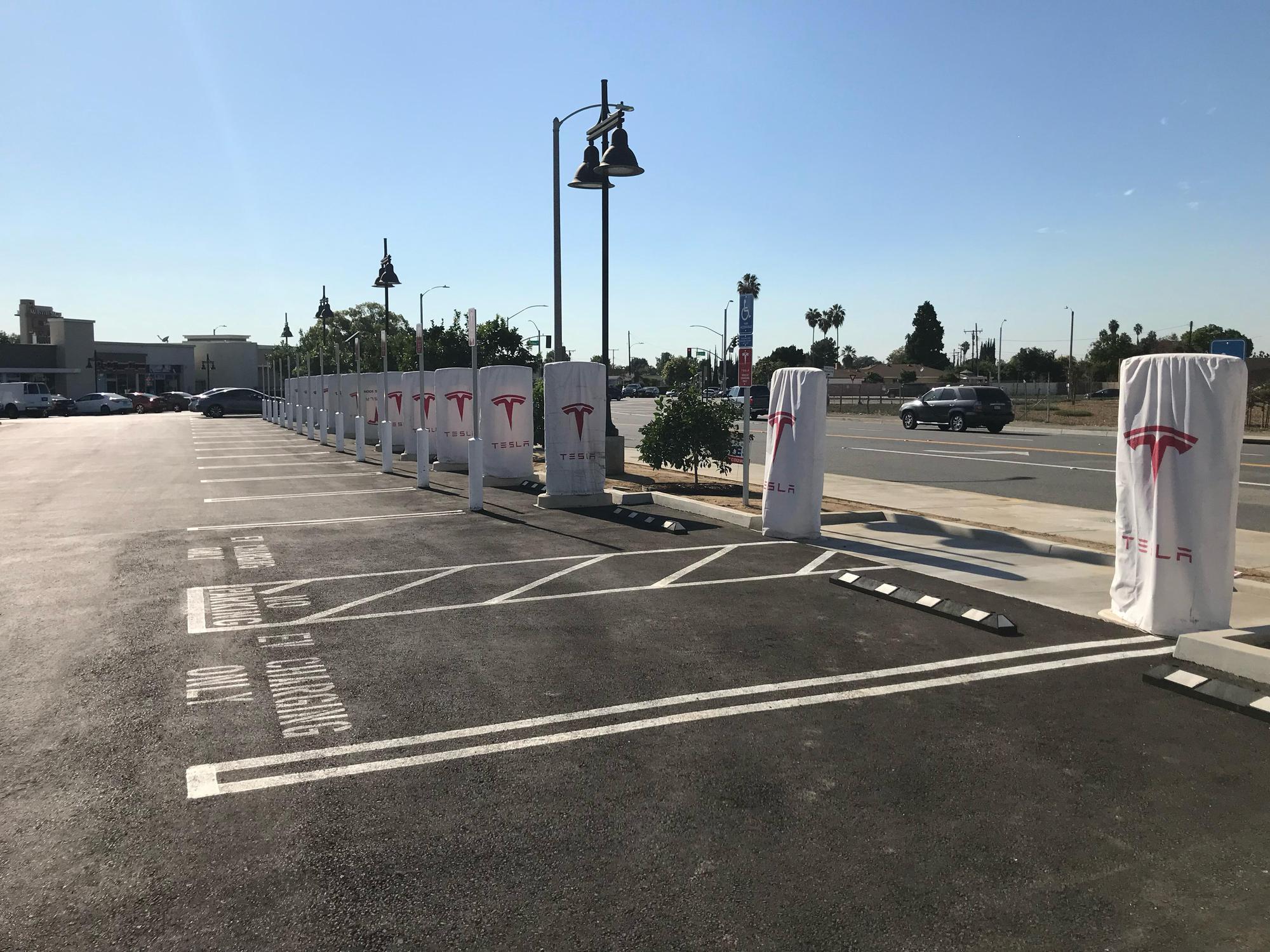 The McIntyre Square West Covina, CA EV Station