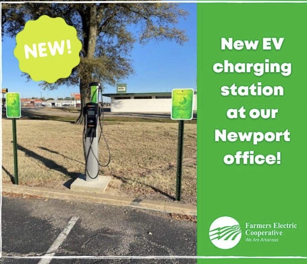 Farmers Electric CoOp Corp Newport, AR EV Station
