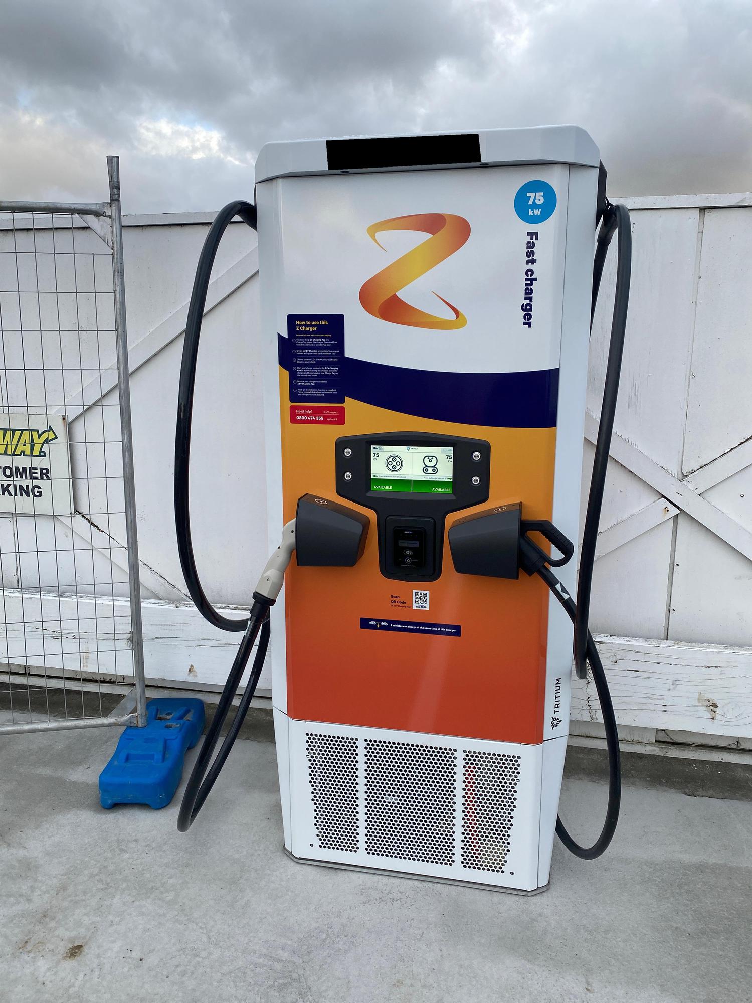 Z Remutaka Service Station Upper Hutt, Wellington EV Station