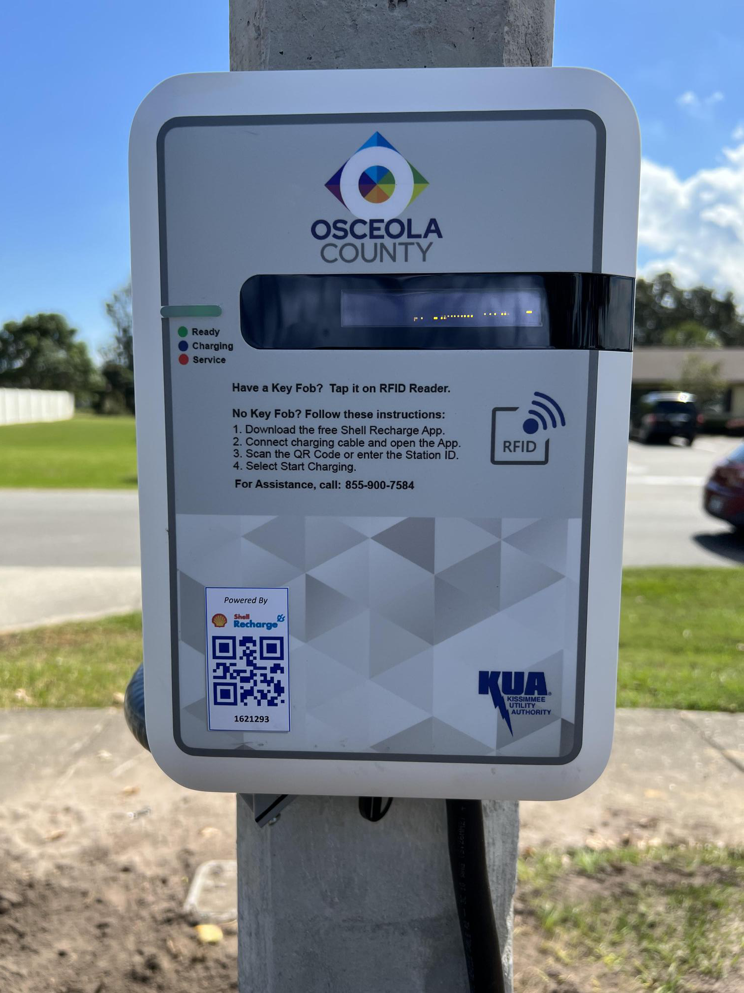 Buenaventura Lakes Branch Library Buena Ventura Lakes FL EV Station
