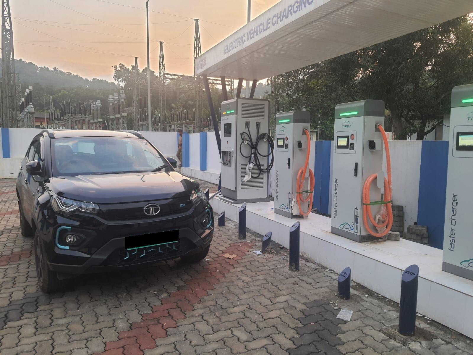 KSEB SubstationChargemod(60kw) Raroth, KL EV Station