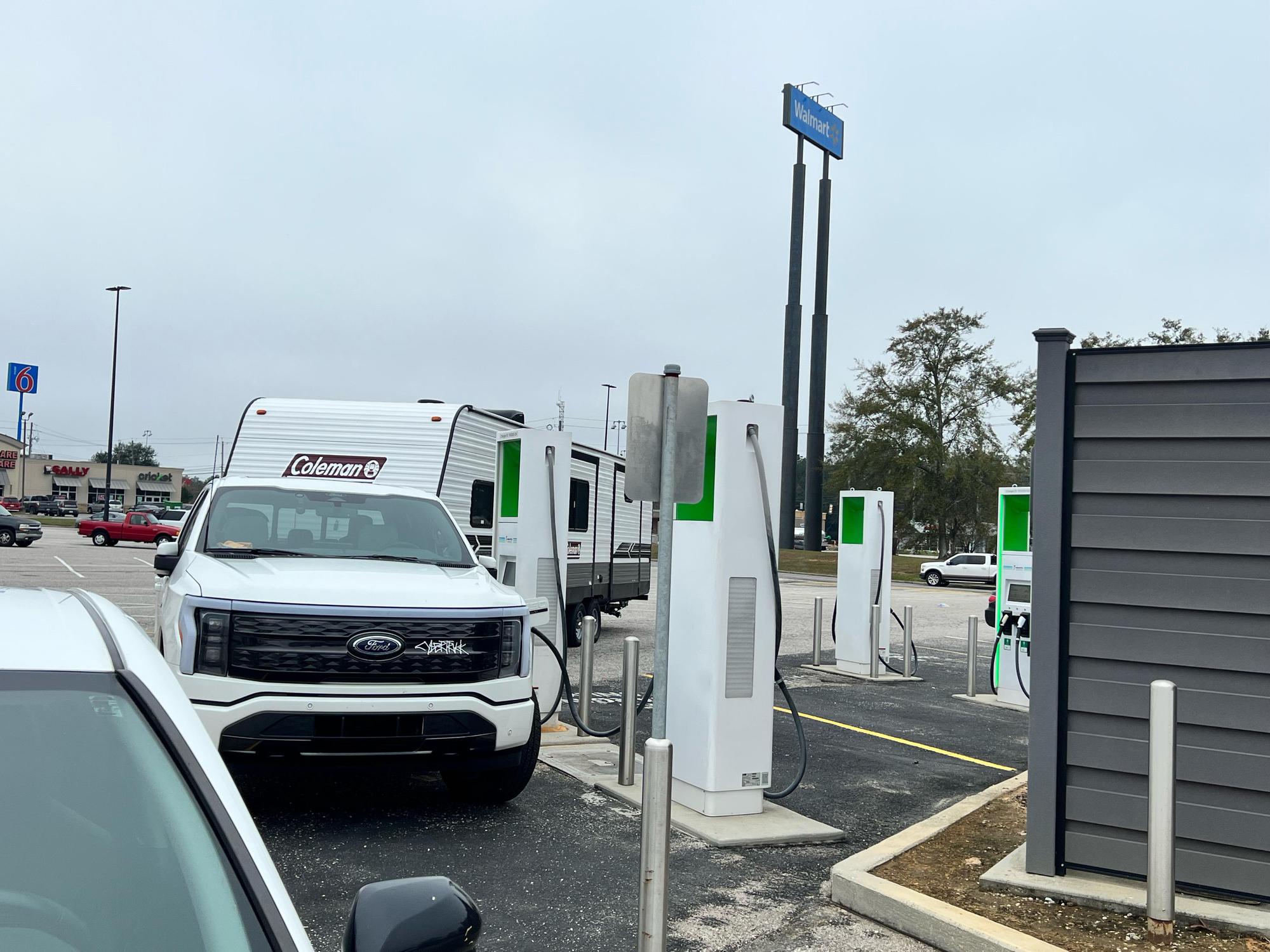 Walmart Saraland, AL EV Station