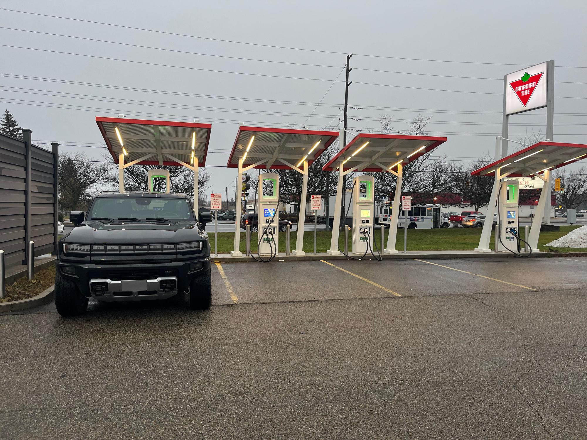 Canadian Tire Brockville Brockville, ON EV Station
