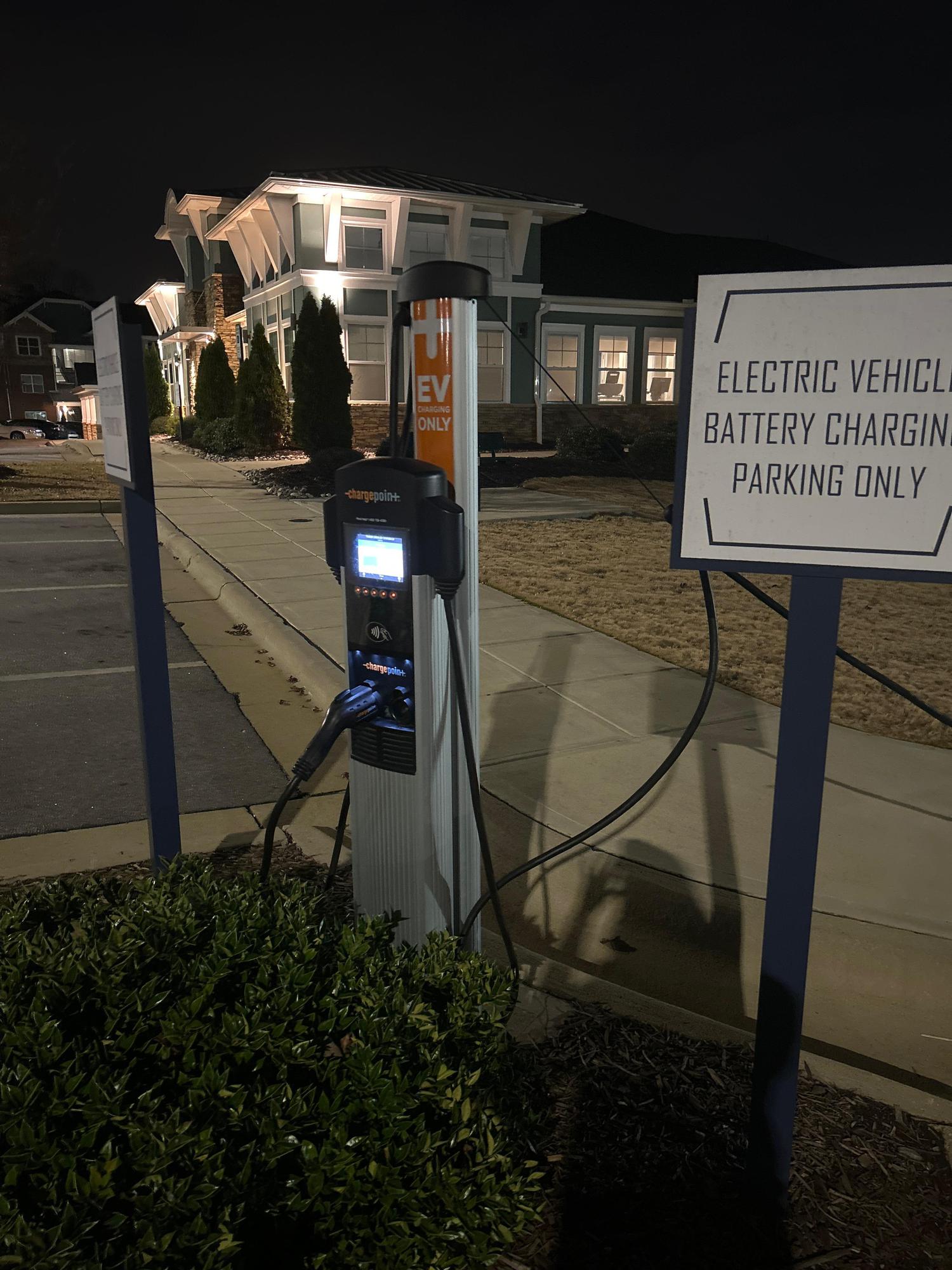 Treeline Timber Creek Apartments Garner, NC EV Station