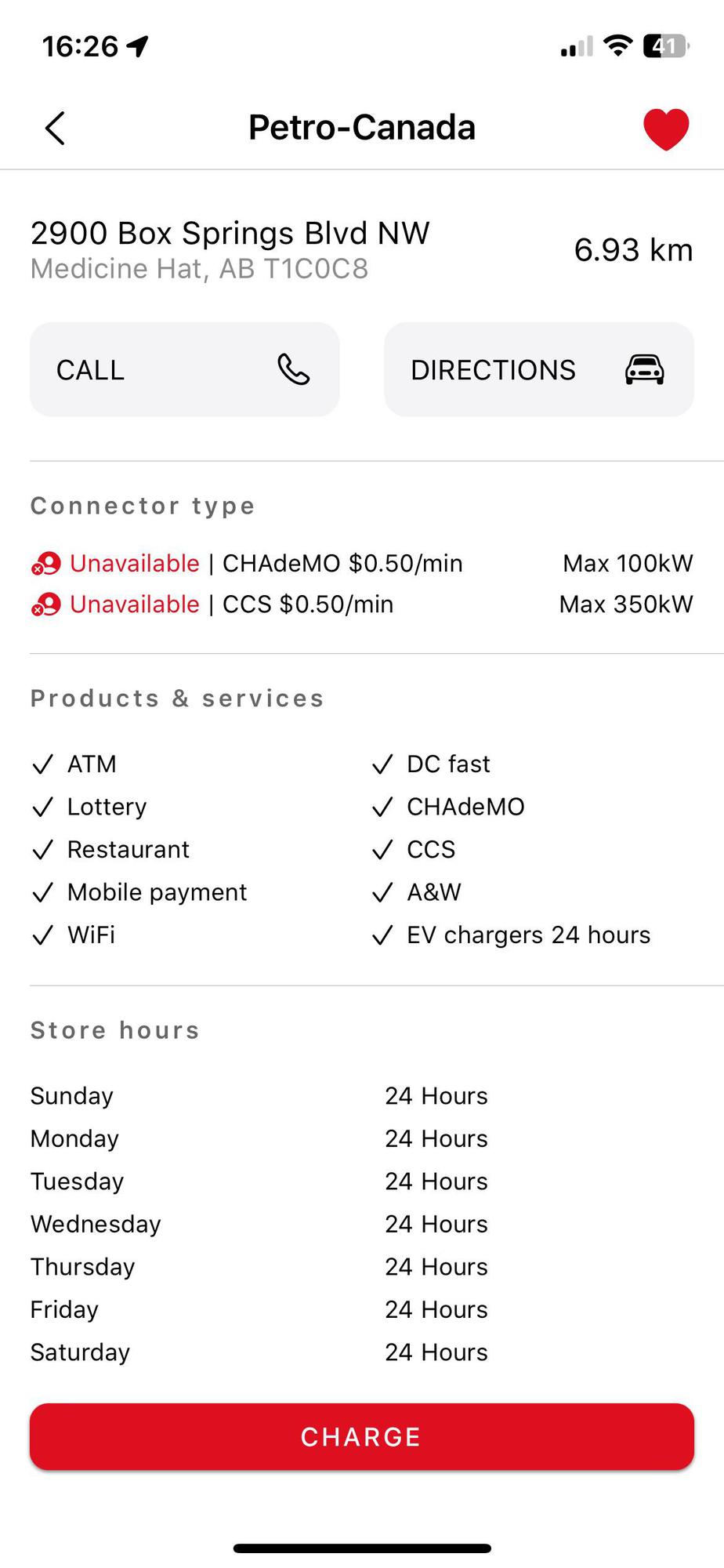 PetroCanada Medicine Hat Medicine Hat, AB EV Station