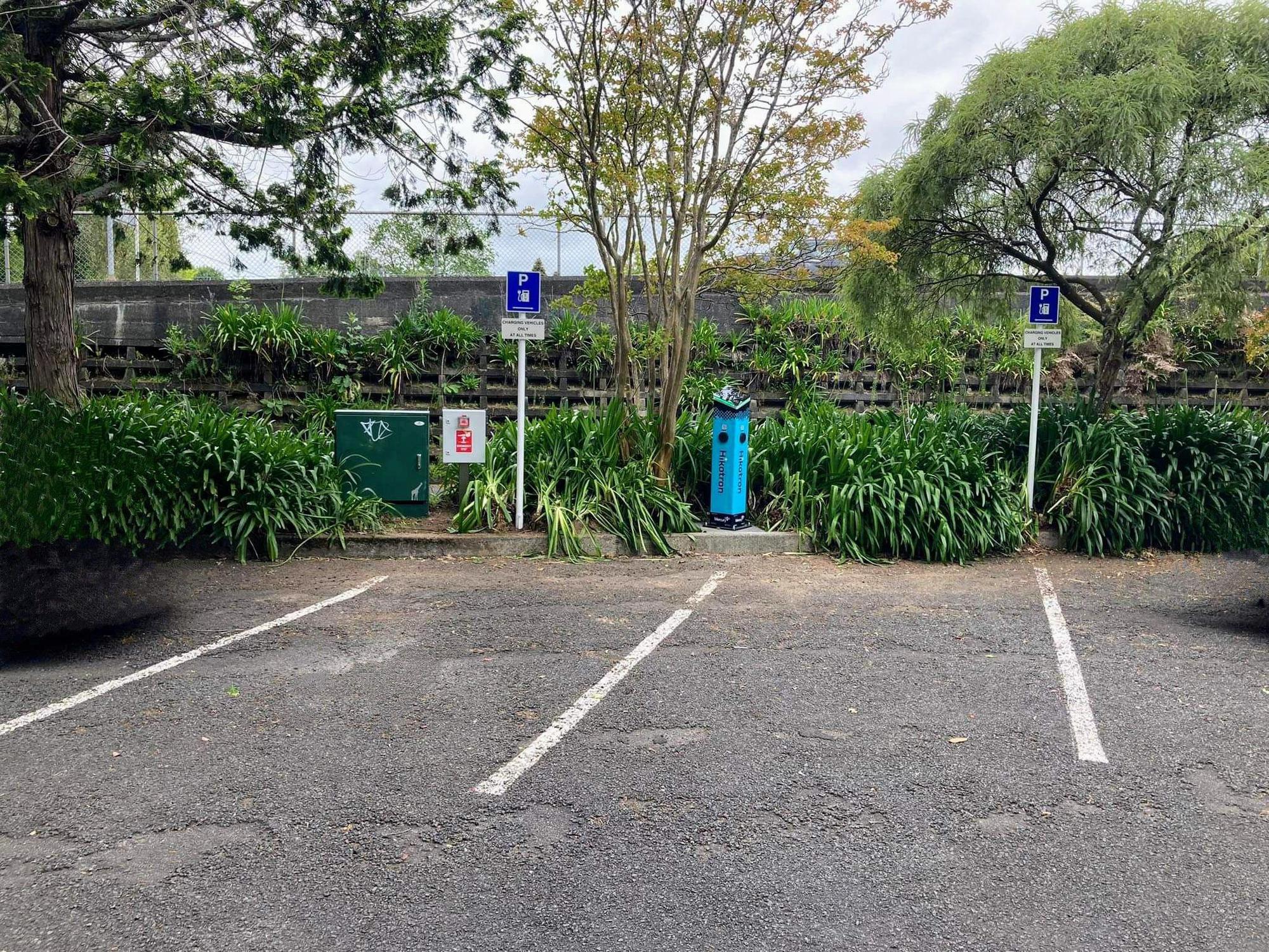 Hikotron at Sonning Car Park Hamilton, Waikato EV Station