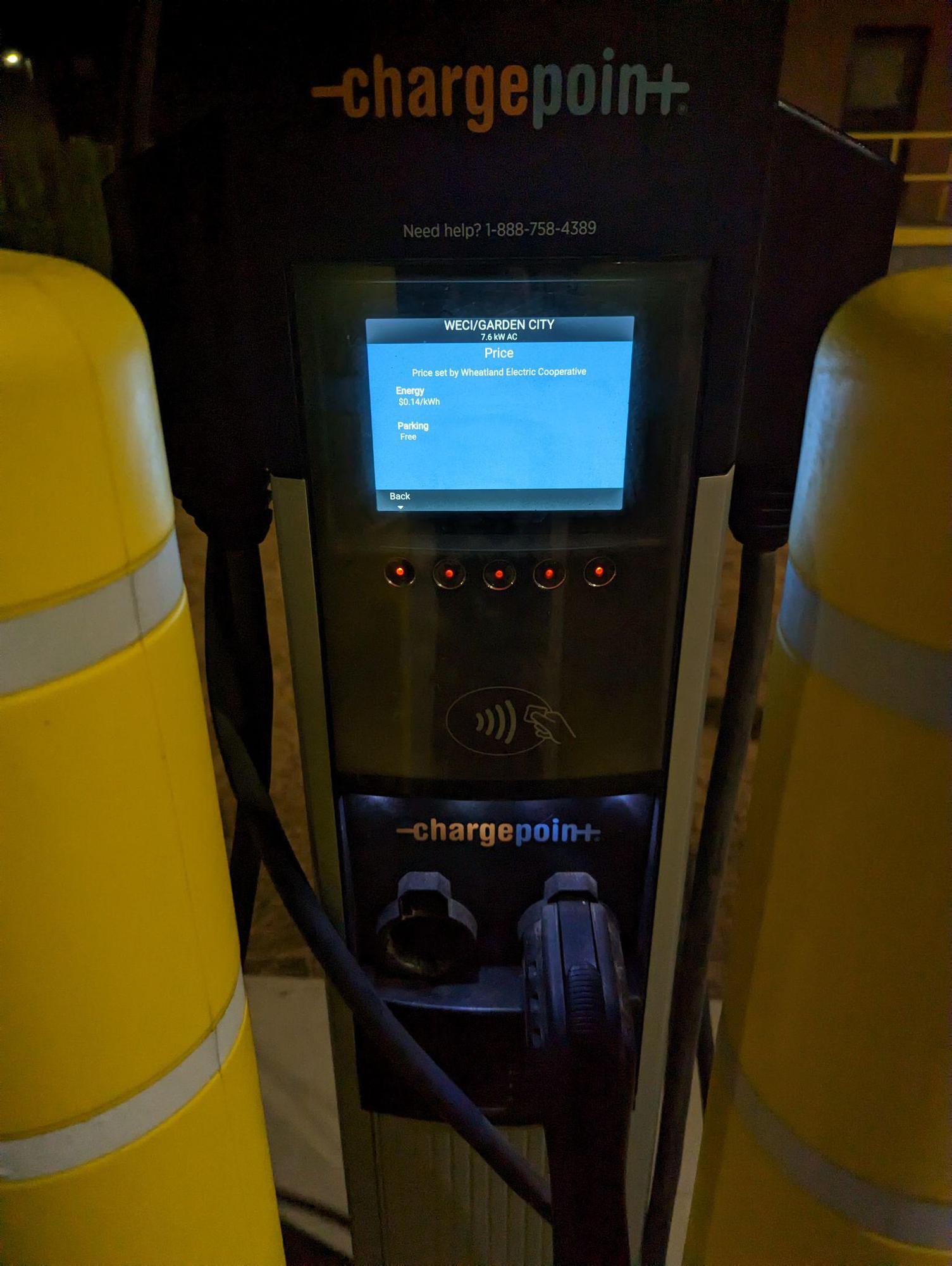 Wheatland Electric Garden City, KS EV Station