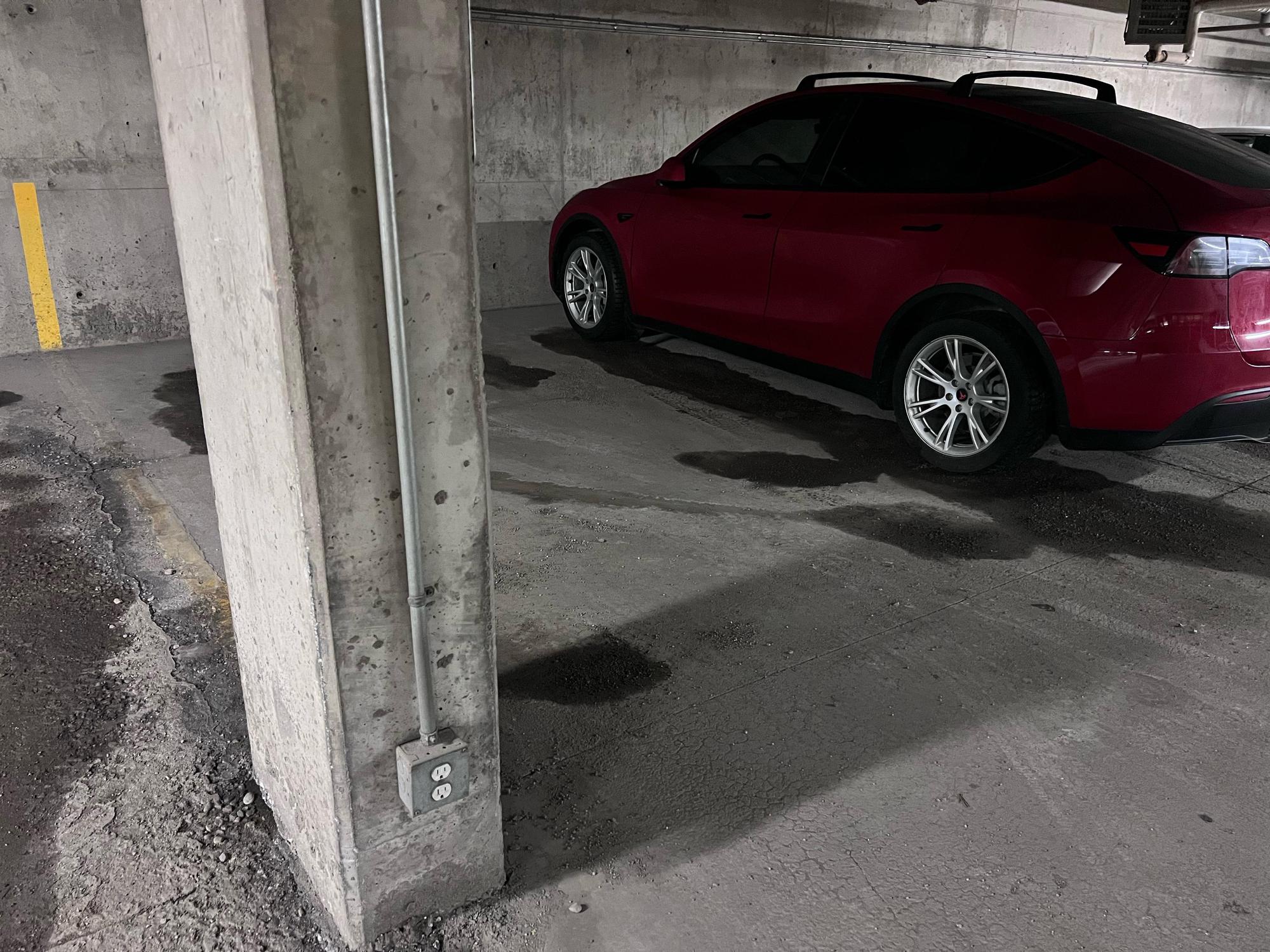 Underground Parking Calgary, AB EV Station