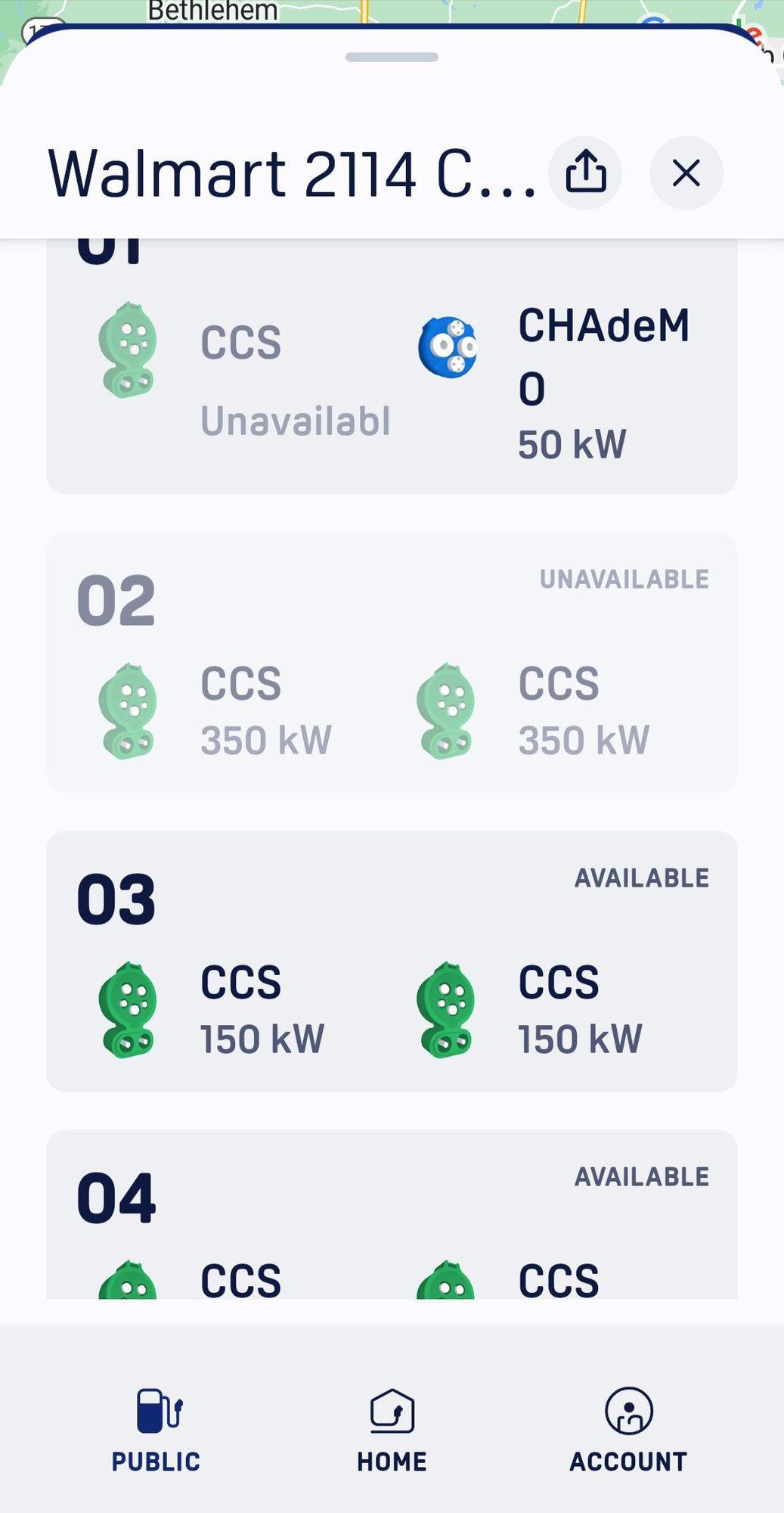 Walmart Supercenter Chipley, FL EV Station