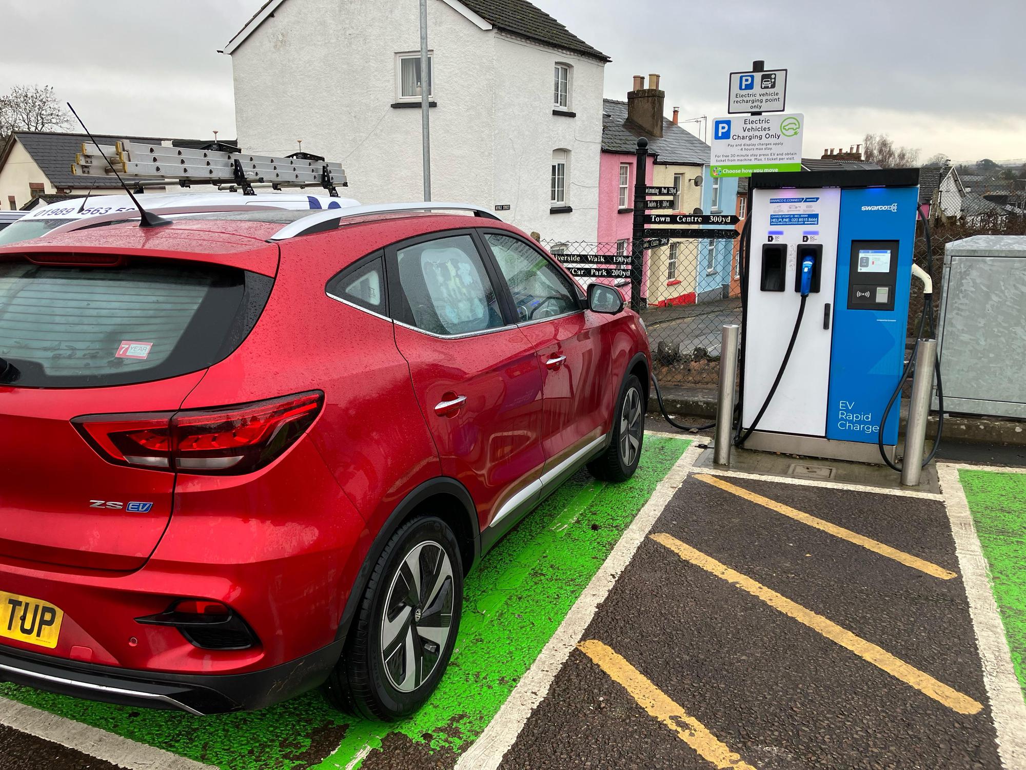 Edde Cross Car Park Edde Cross Street, RossonWye HR9 7BU EV Station
