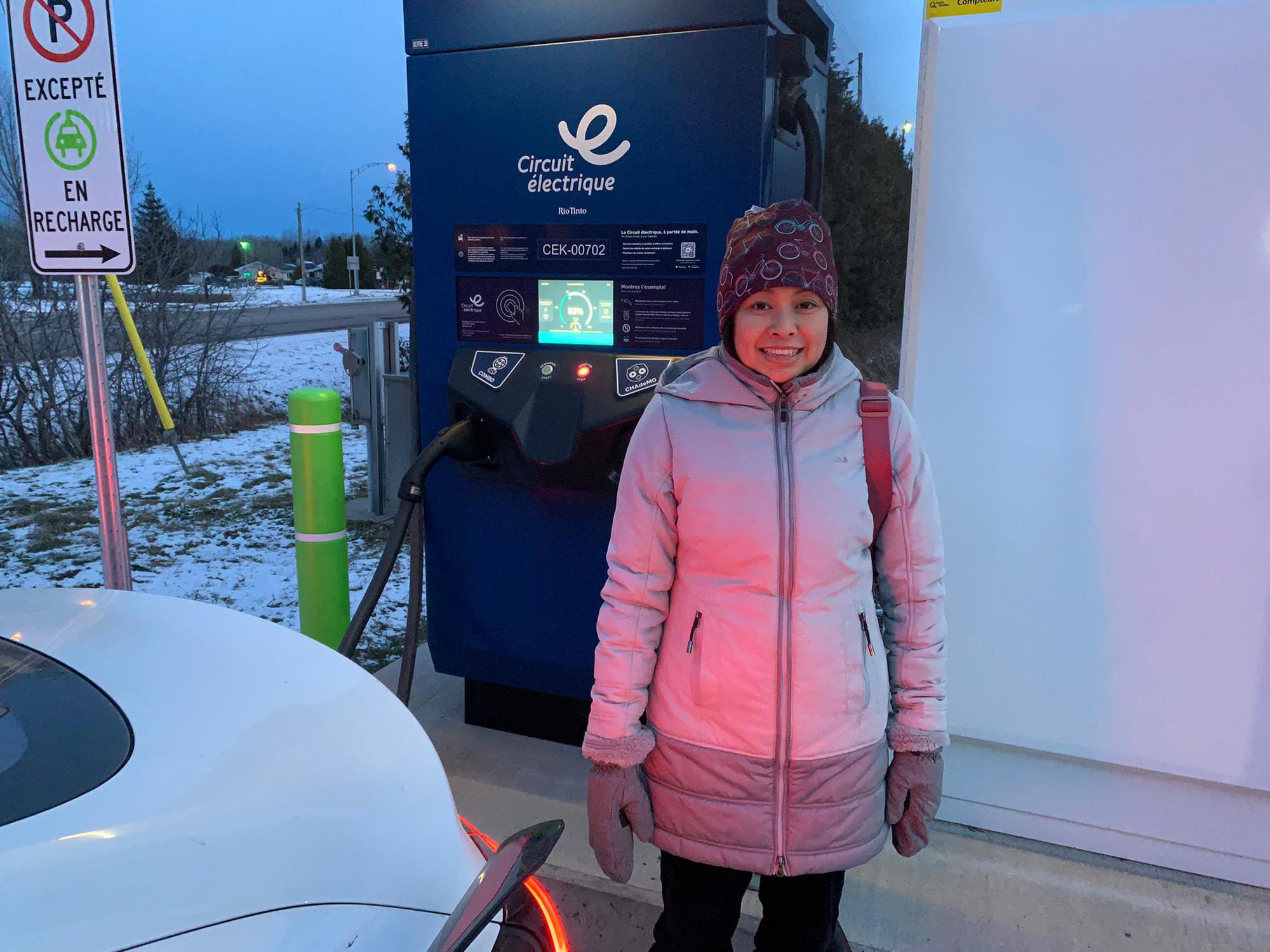 Môtel Interprovincial PointeàlaCroix, QC EV Station