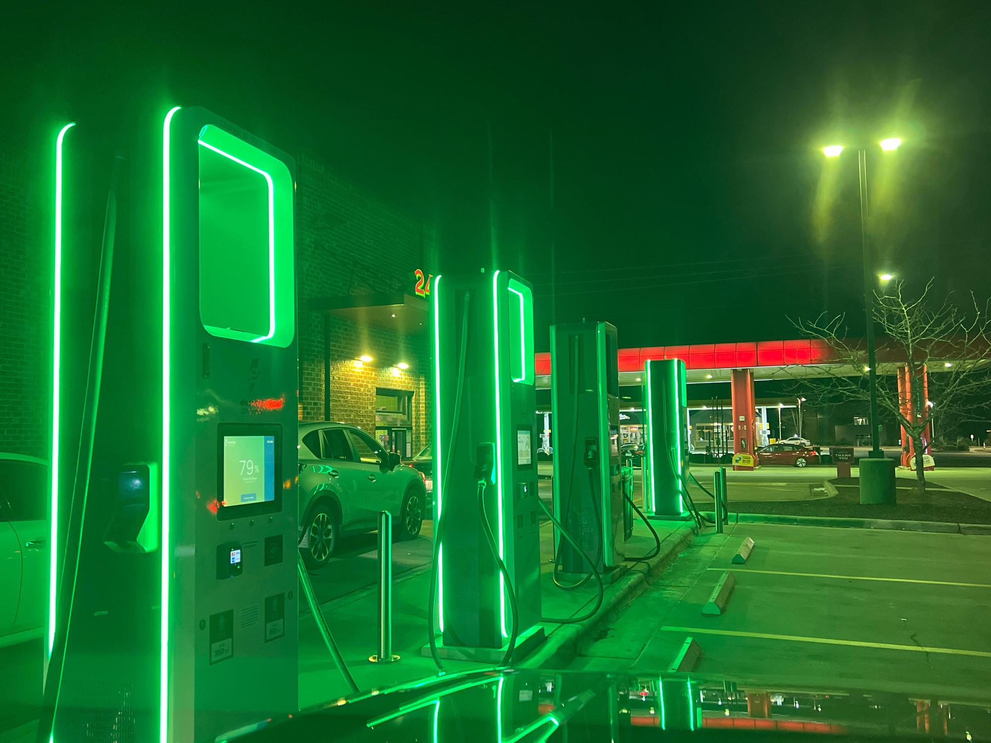 Sheetz Rocky Mount, NC EV Station