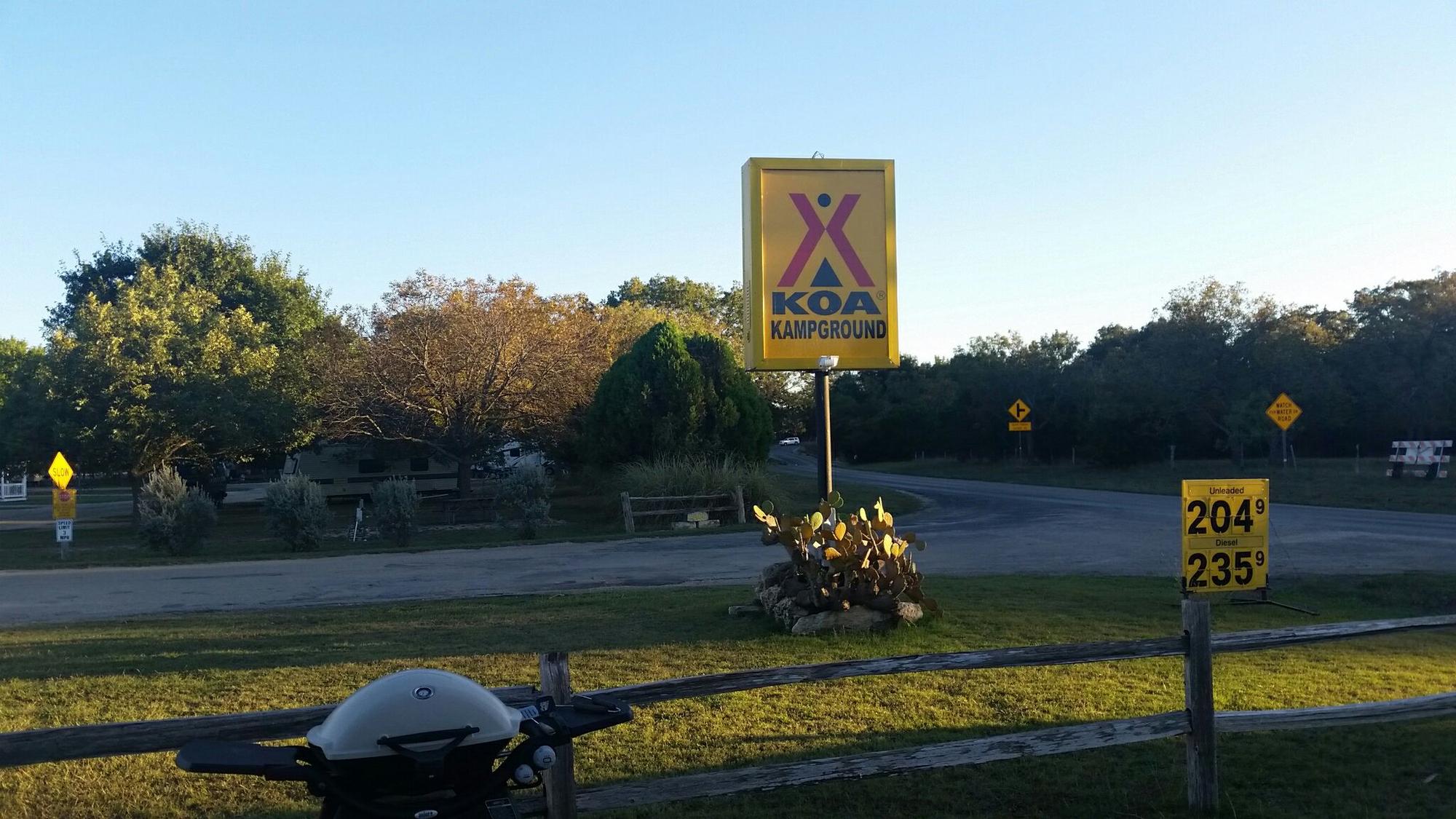 Kerrville KOA Kerrville, TX EV Station