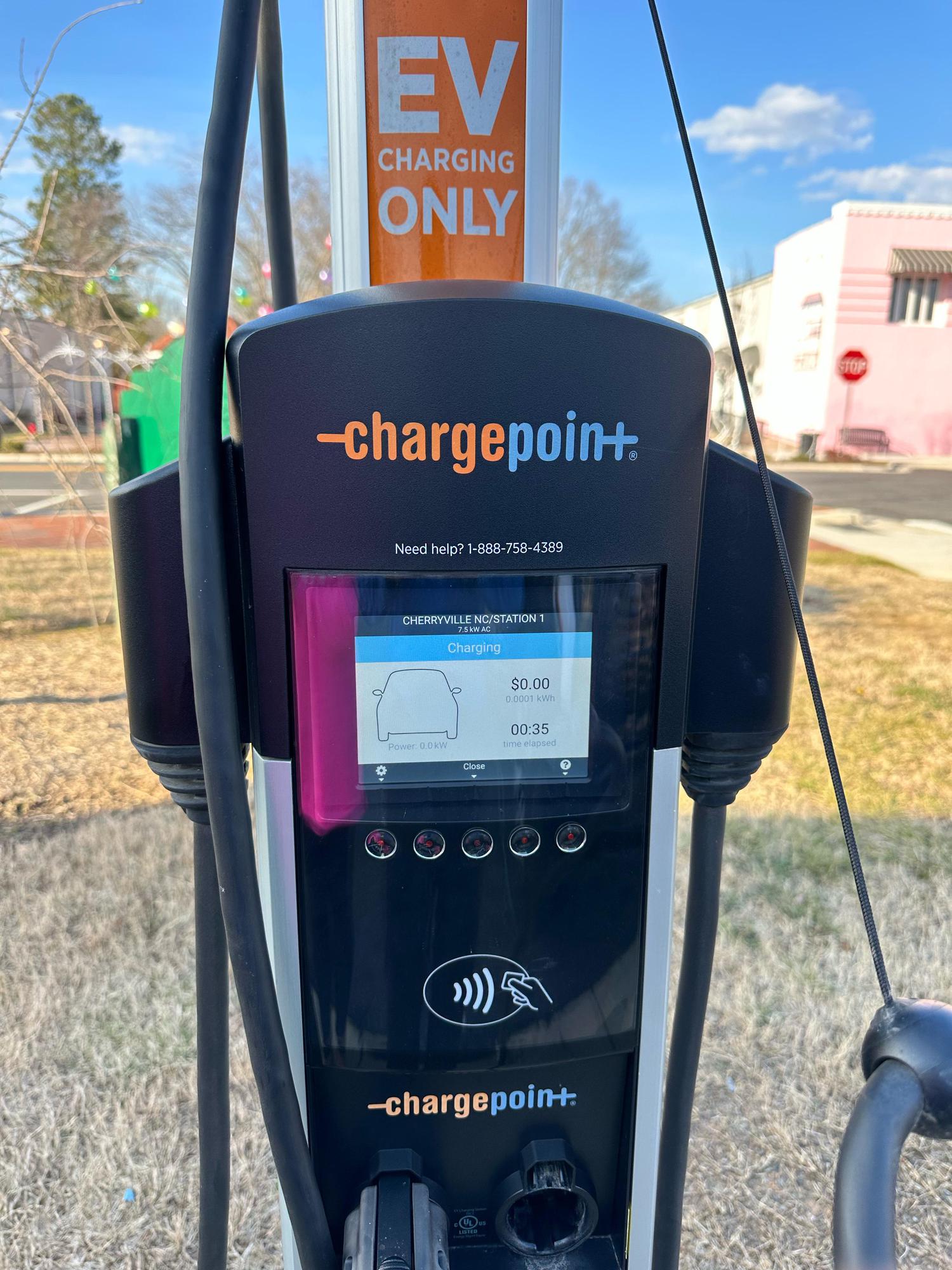 Cherryville Chamber of Commerce Cherryville, NC EV Station