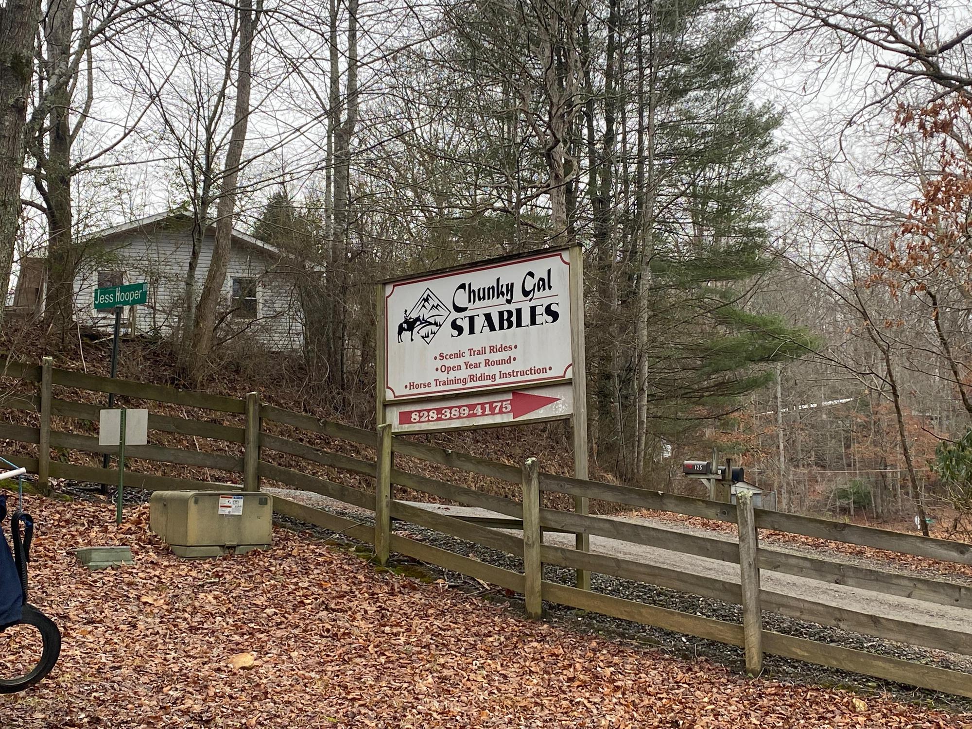 Chunky Gal Stables Hayesville, NC EV Station