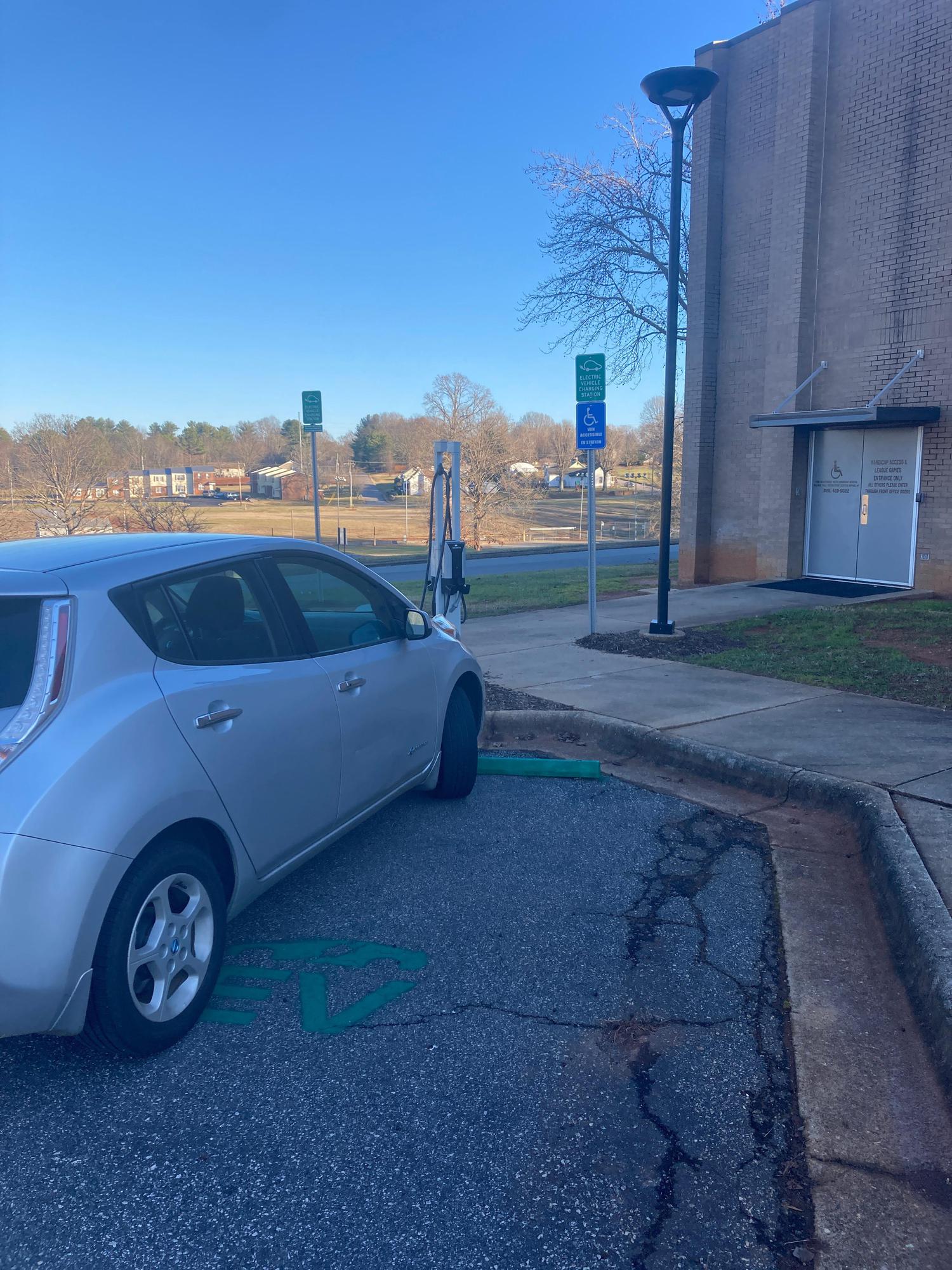 Maiden Recreation Department Maiden, NC EV Station