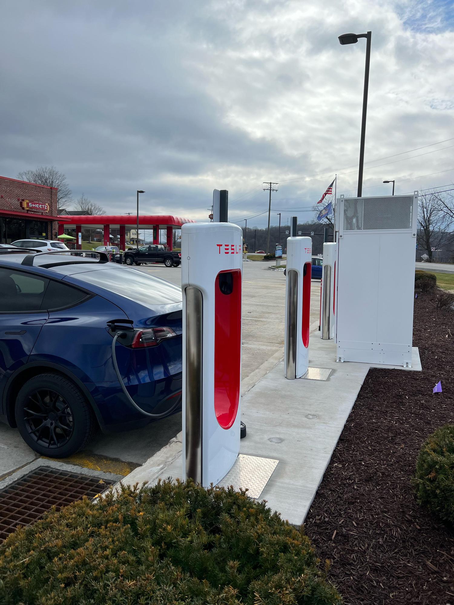 Sheetz Claysburg, PA EV Station