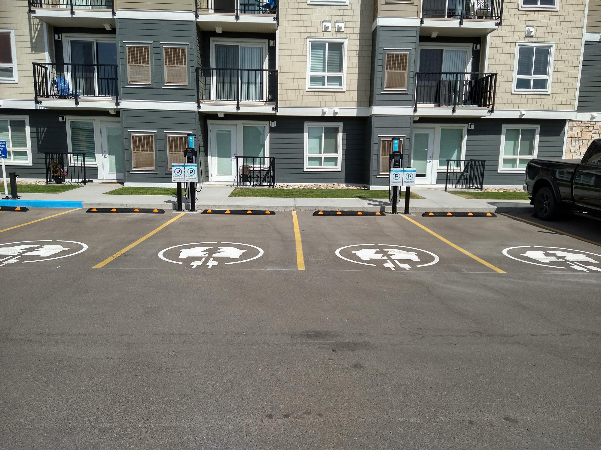 Station View Broadstreet Properties Lethbridge, AB EV Station
