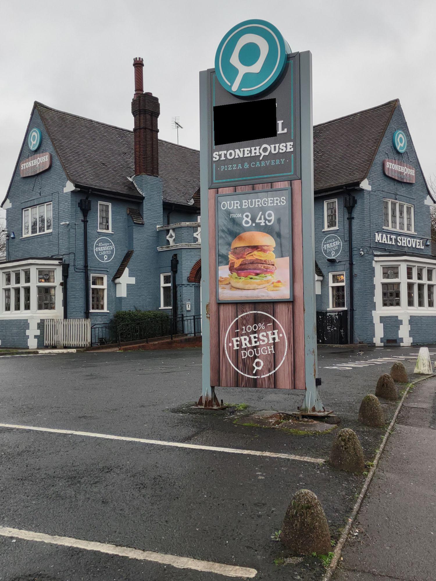 The Malt Shovel Newton Road, Great Barr, Birmingham, B43 6HN, UK EV