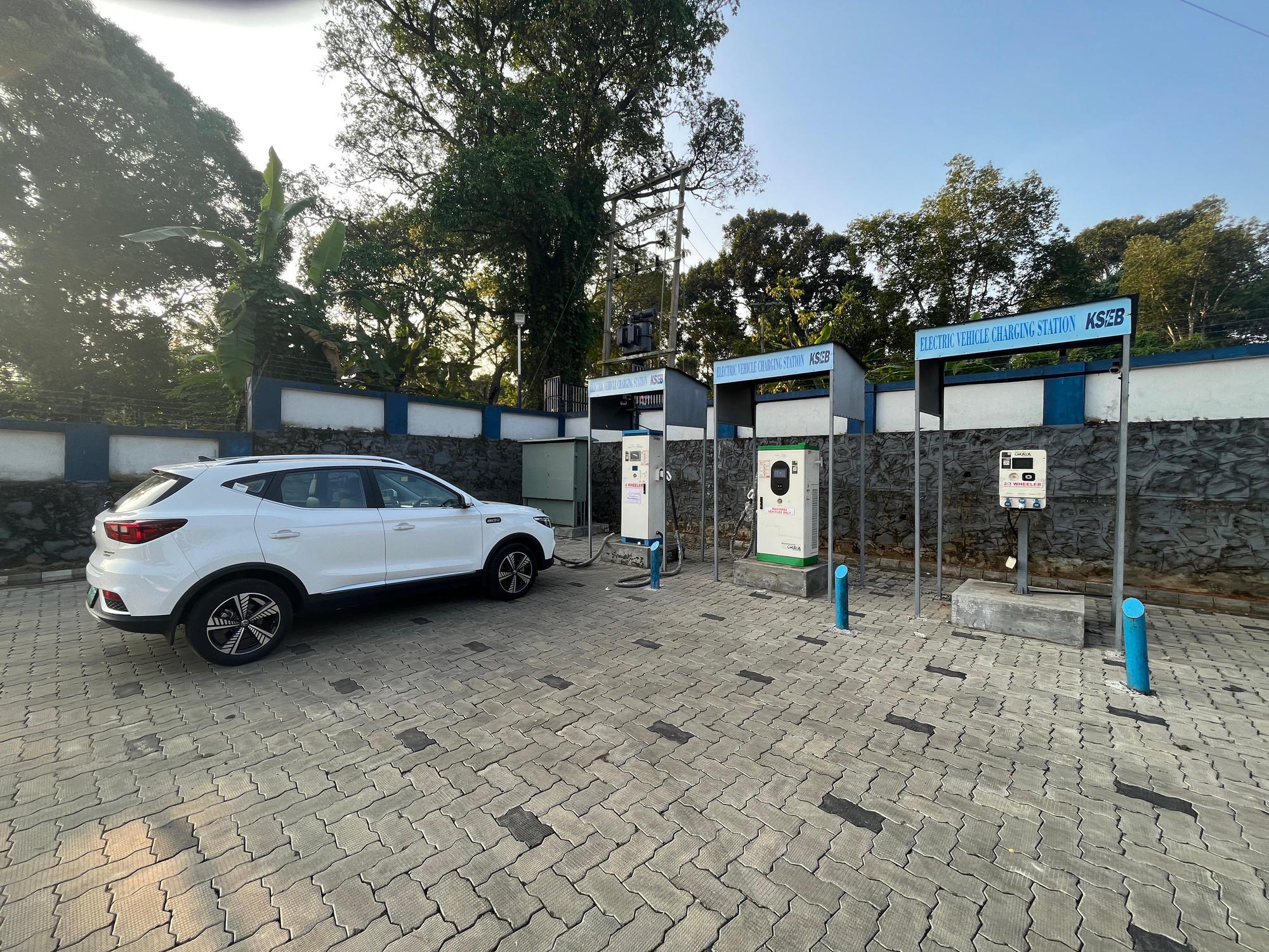 Kseb Charging Station KLM, KL EV Station