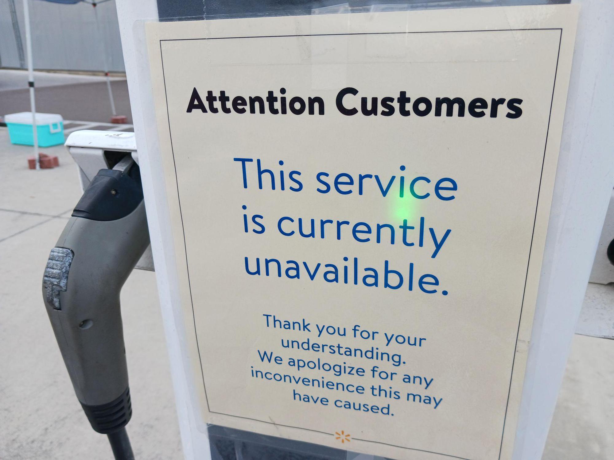 Walmart Zephyrhills, FL EV Station