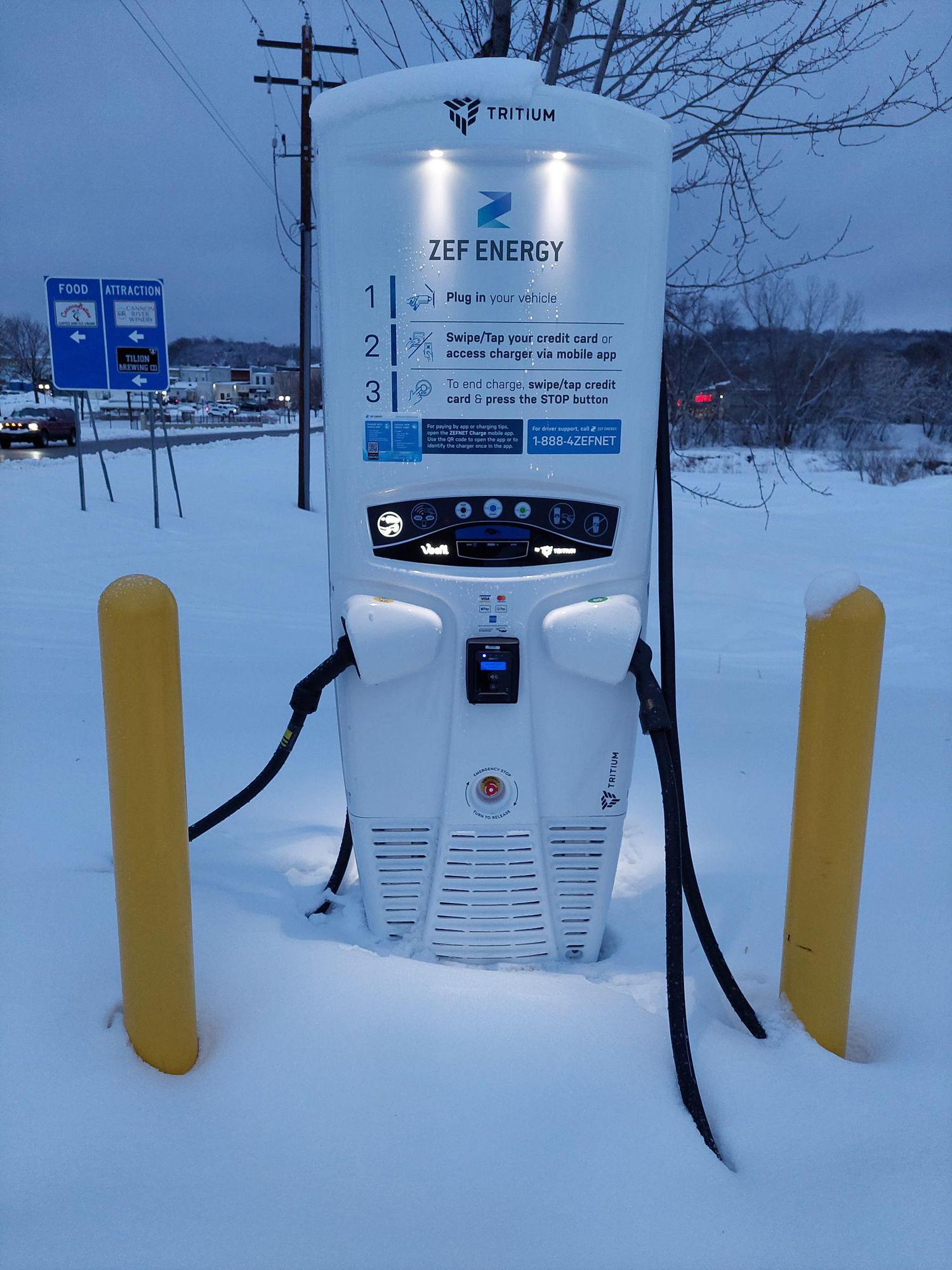 Cannon Falls Public Parking Lot Cannon Falls, MN EV Station