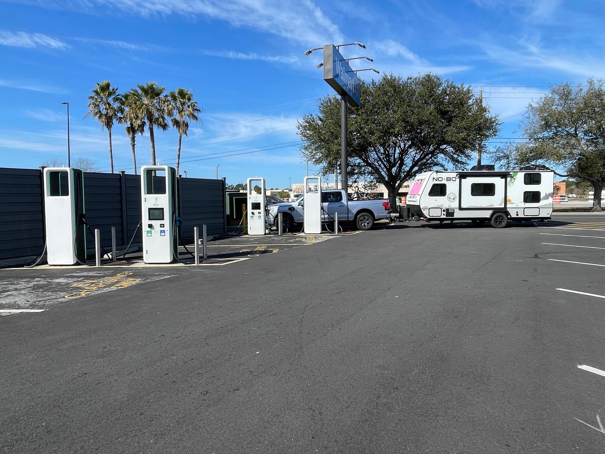 Walmart Supercenter Walterboro, SC EV Station